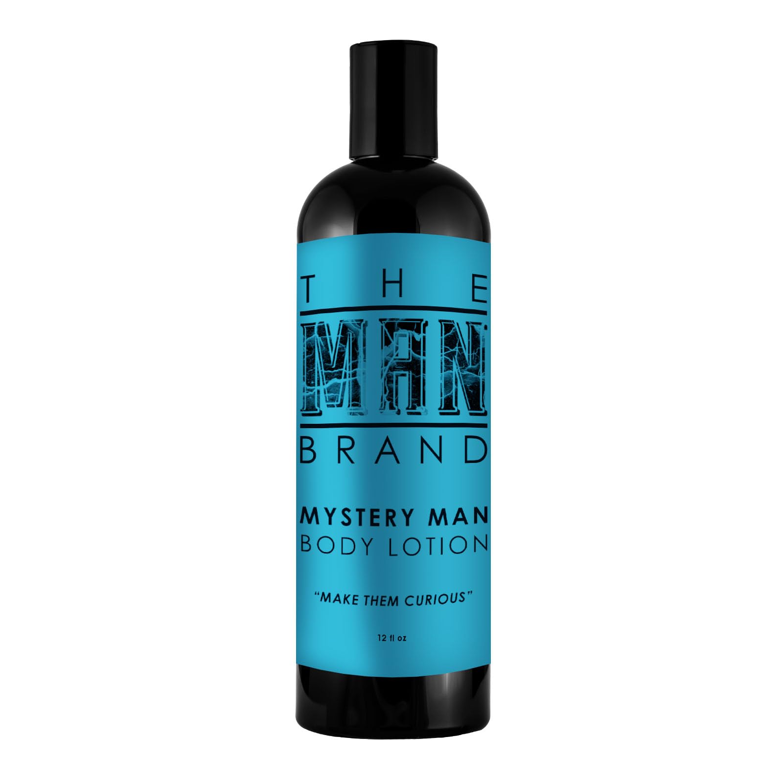 Best Men's Body Lotion with Shea Butter & Coconut Oil - Hydrating Moisturizer with Aloe Vera - MYSTERY MAN Scent (12oz) - Perfect for Dry Skin Care & Post-Shave Hydration