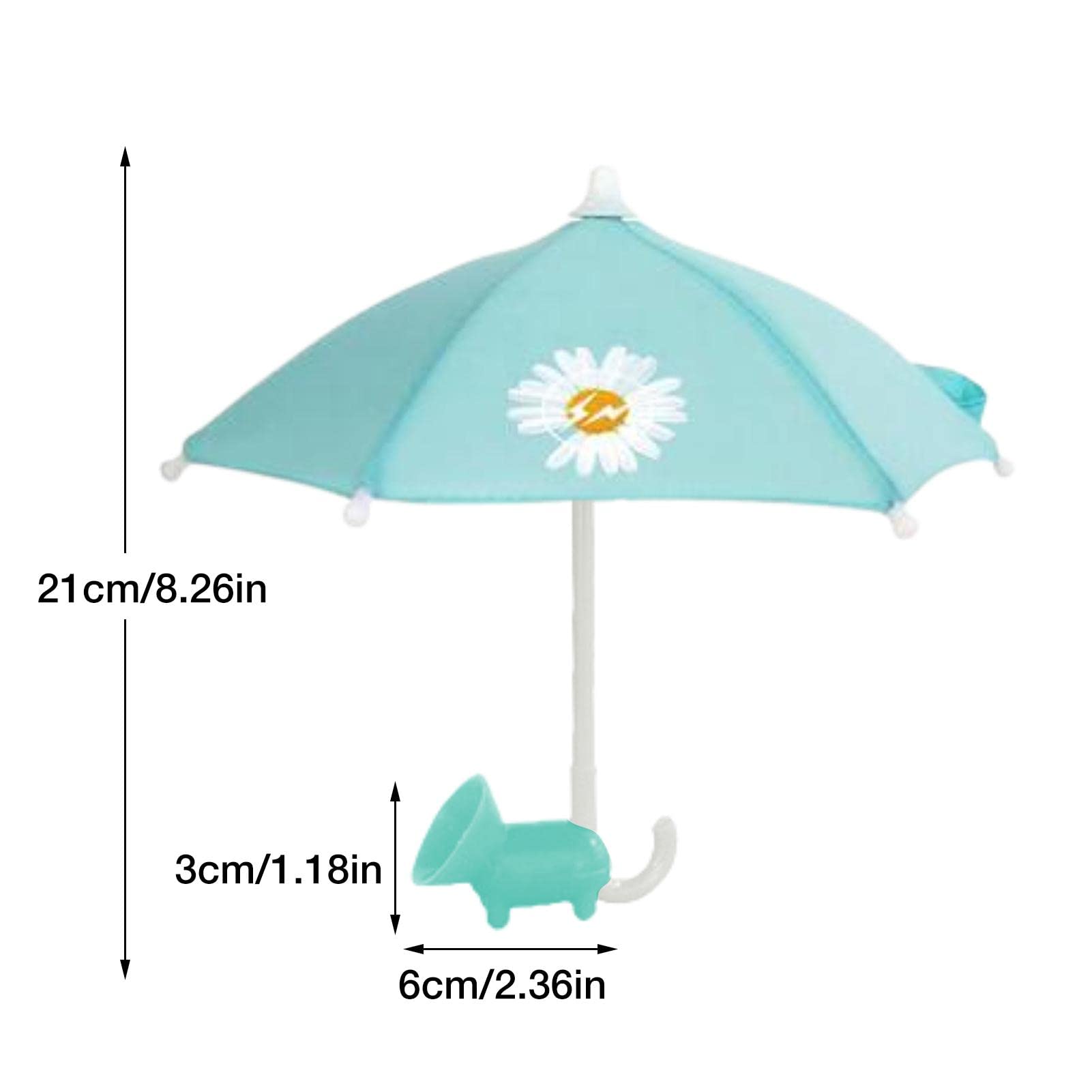 Phone Sun Shade Holder with Suction Cup - Outdoor & Desktop Use