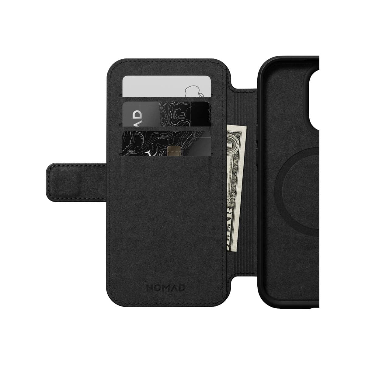 Premium Genuine Leather iPhone 14 Pro Case - Slim Protective Folio Cover with Card Slots | Business & Travel Essential | Perfect for Office Professionals & Frequent Flyers