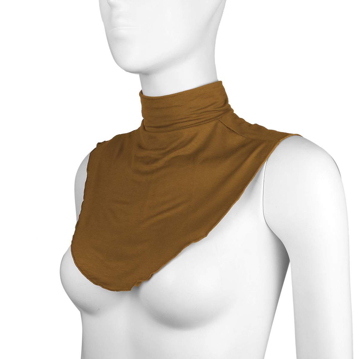 YiZYiF Women's Detachable Fake Turtleneck Dickey - Cotton Mock Blouse Collar Neck Warmer for Women & Girls | Perfect for Layering with Sweaters & Dresses in Fall/Winter
