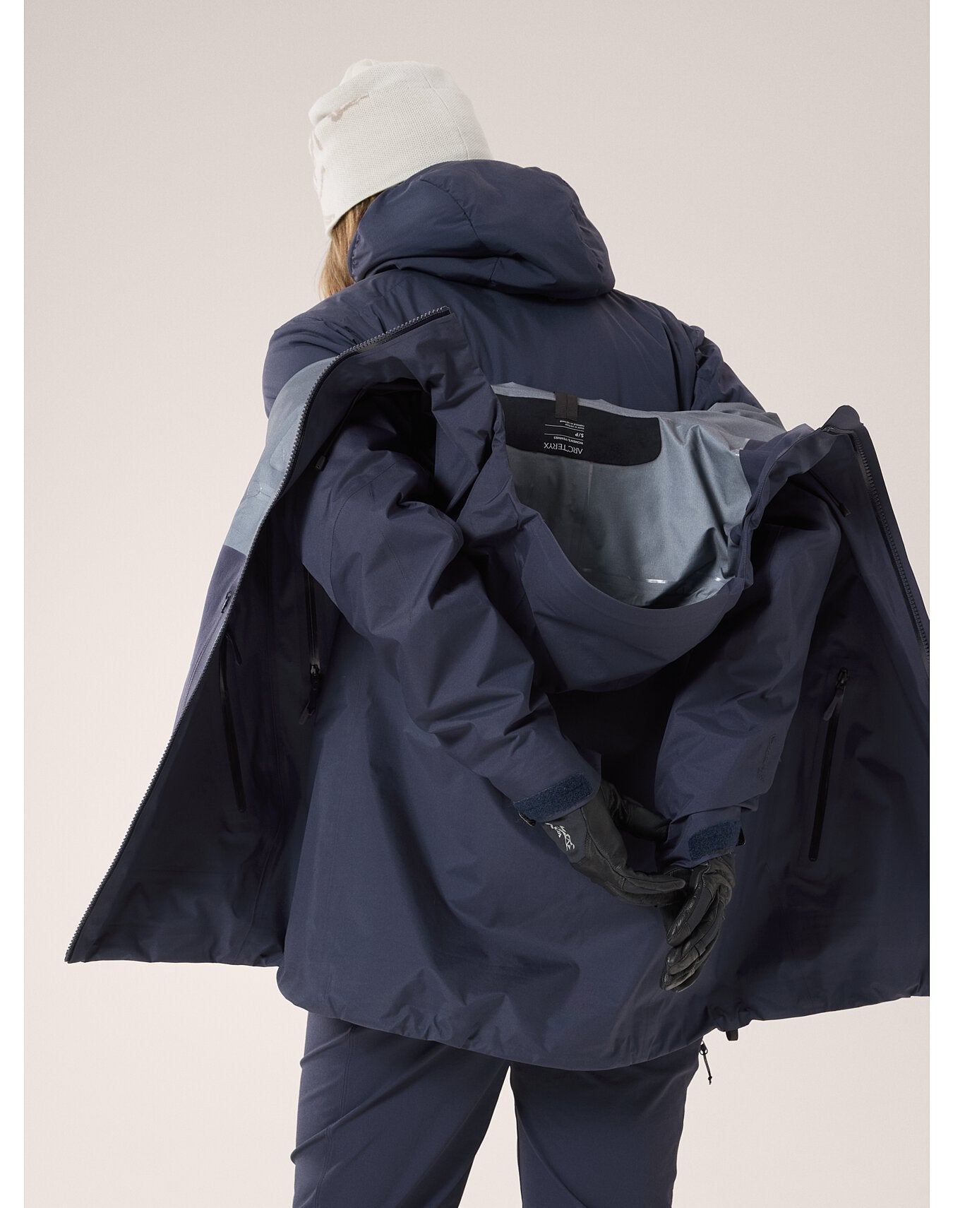 Women's Beta AR Jacket with StormHood - Waterproof & Breathable Outdoor Shell for Hiking, Skiing & Extreme Weather - X000006794