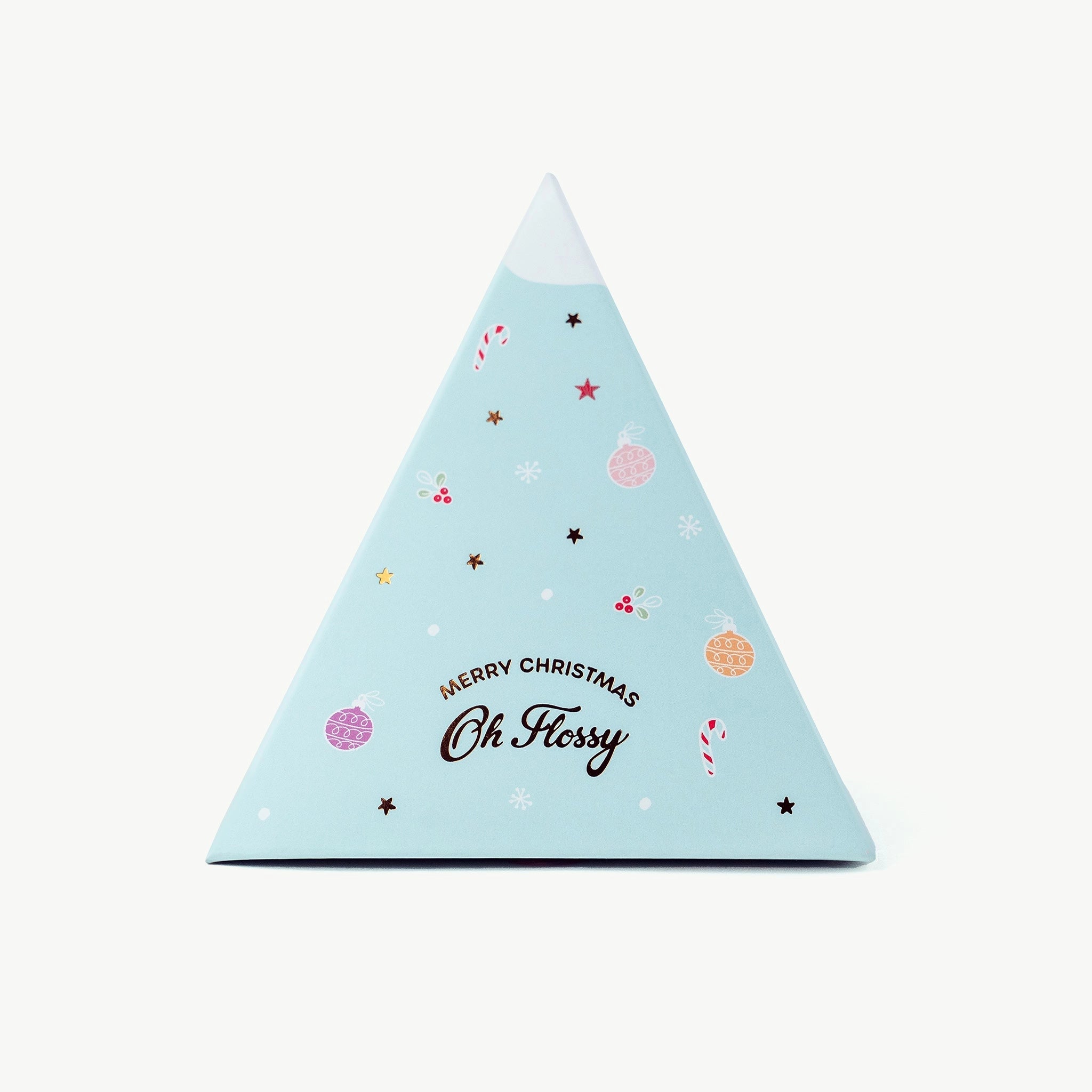 Oh Flossy Christmas Tree Bath Bomb - Holiday Scented Relaxation for Spa & Gift Giving