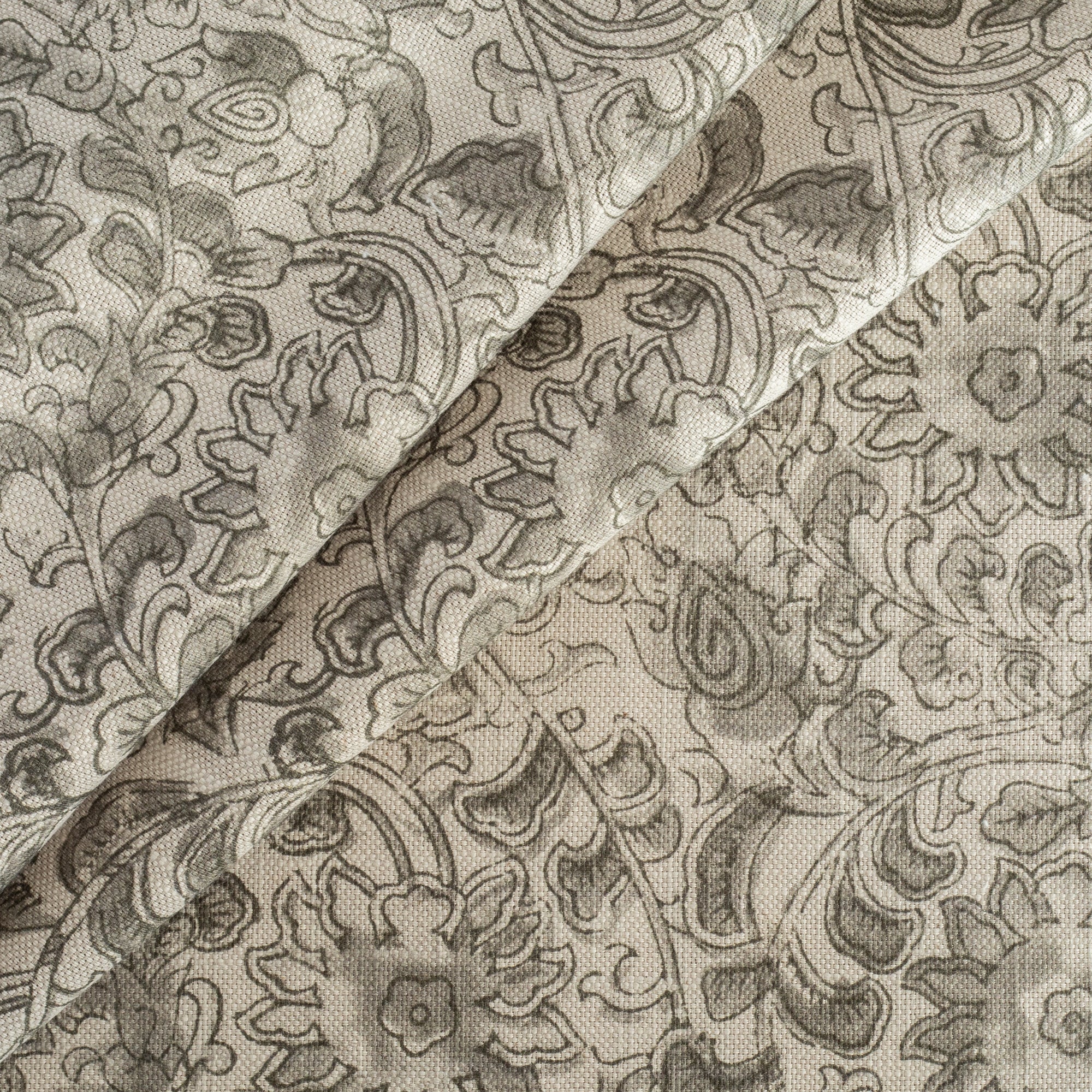 Premium Inez Fabric in Pewter Color - Soft, Durable & Stylish Upholstery Material for Sofas, Chairs & Home Decor