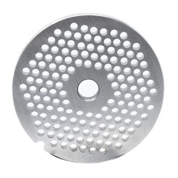 #32 Stainless Steel Hubless Machine Plate with Single Notch - 3 15/16