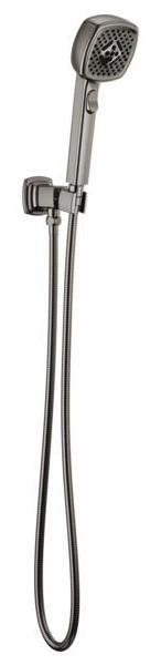 Brizo 88867 BNX Brilliance Black Onyx 4-Setting 1.75 GPM Wall Mount Hand Shower - Perfect for Bathroom, Spa, and RV Use