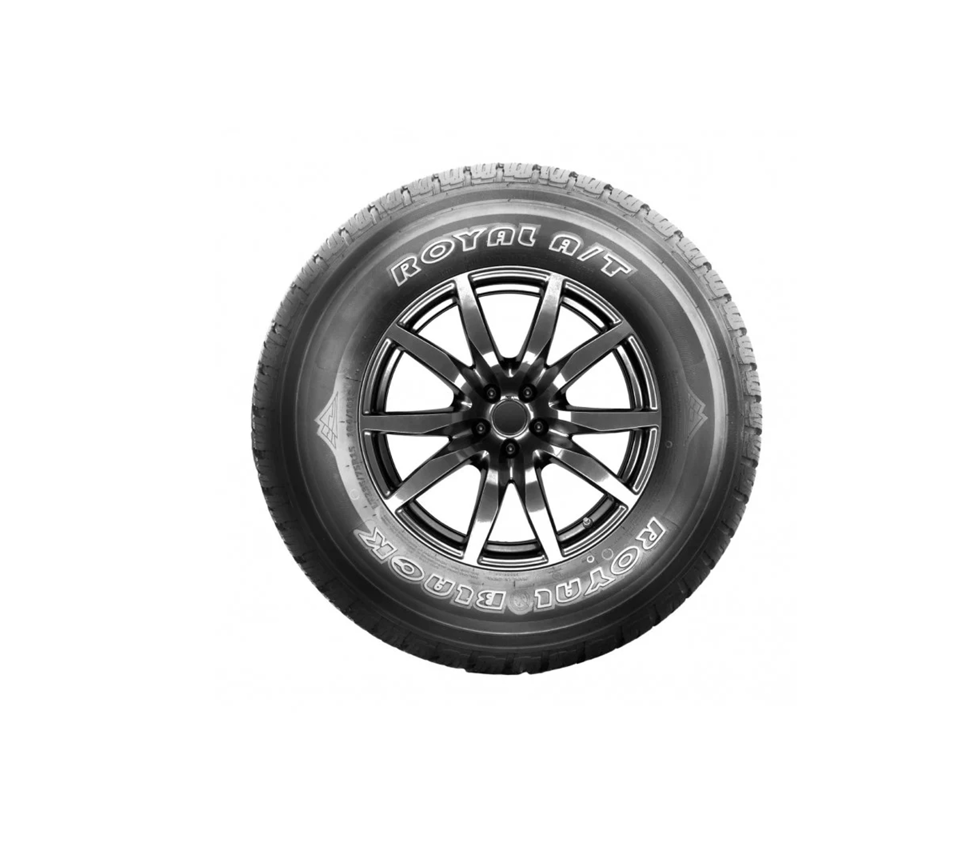 Royal Black 285/75R16 All-Terrain (A/T) Truck Tires - 122/119S Load Range TL - Durable Off-Road & Highway Tires for Pickups, SUVs & 4x4 Vehicles - Perfect for Mud, Snow & Rocky Terrain Adventures