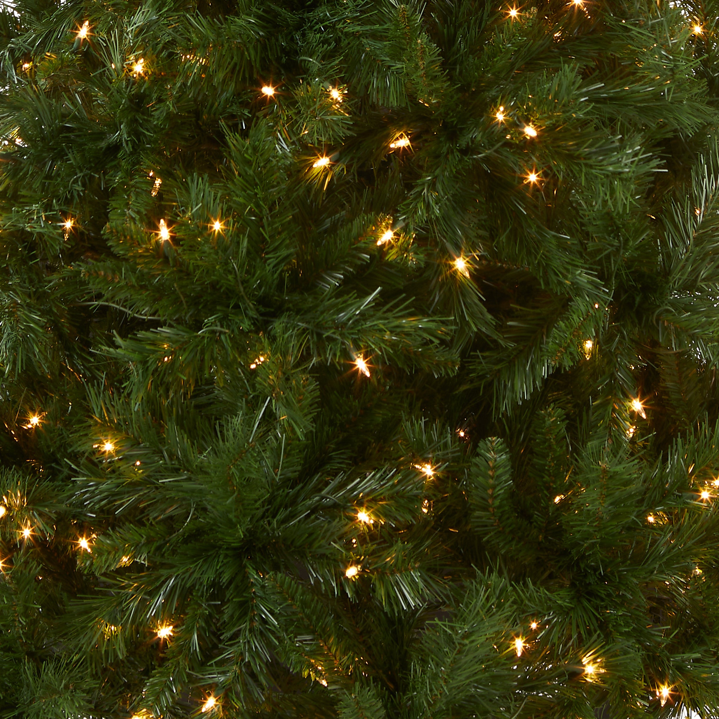 6.5 ft Pre-Lit Artificial Christmas Tree with Clear Lights - Winchester Pine Style for Holiday Home Decor & Party