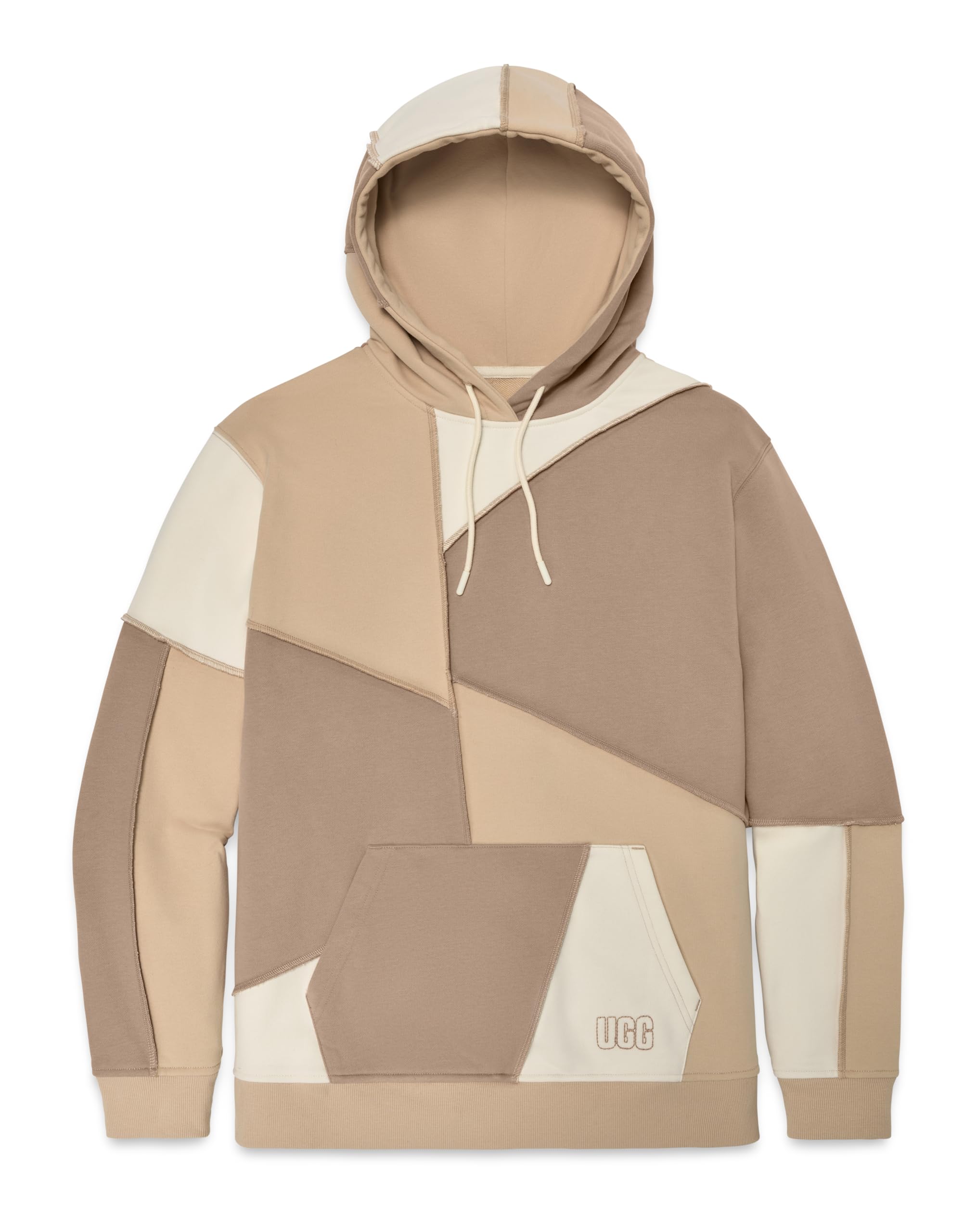 UGG Women's Raini Piecework Hoodie - Cozy Fleece Pullover with Hood for Winter & Fall | Perfect for Casual Outfits, Lounging & Outdoor Activities