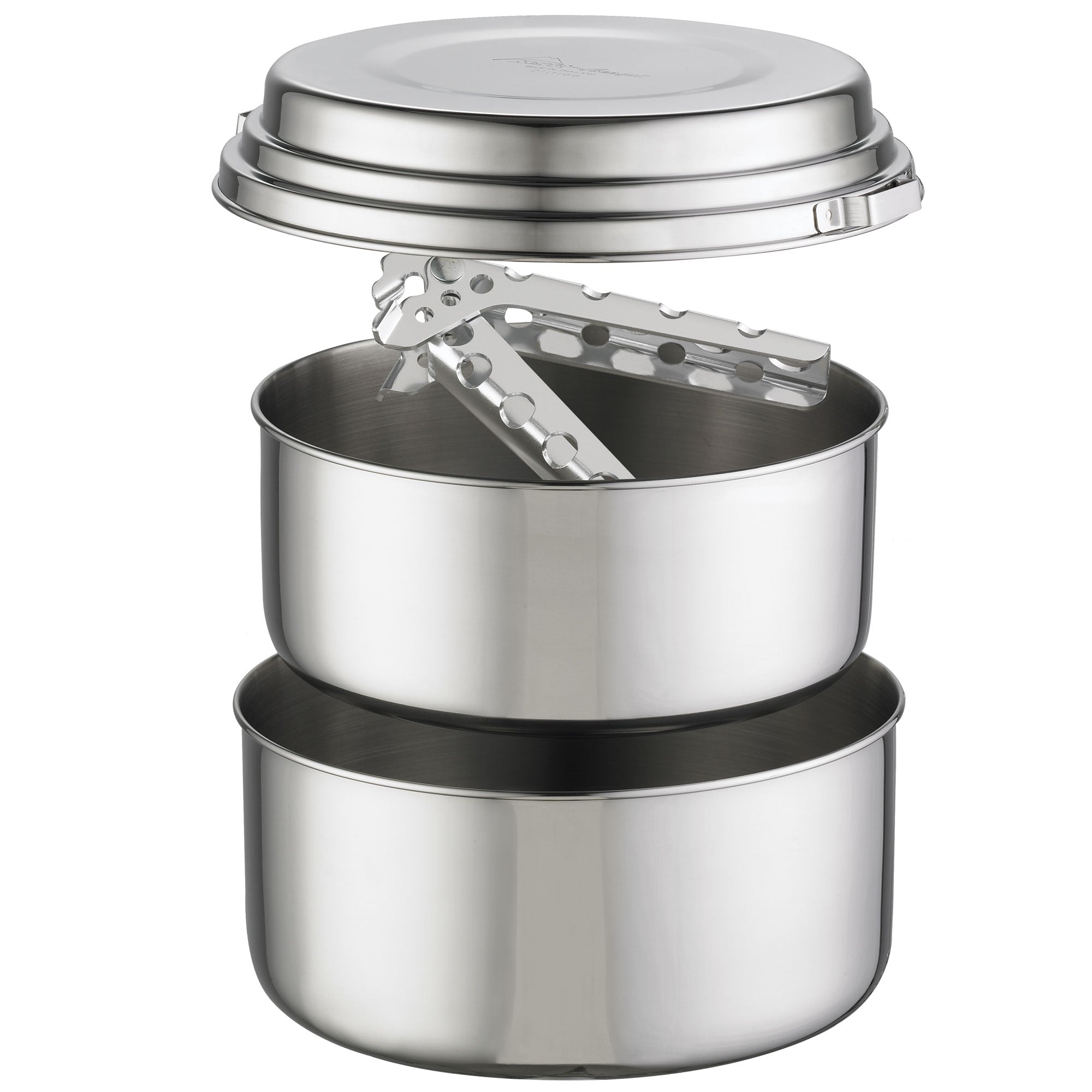 MSR Alpine 2-Person Cook Pot Set - Lightweight Camping Cookware for Backpacking & Outdoor Adventures - Perfect for Hiking, Mountaineering & Camping Meals