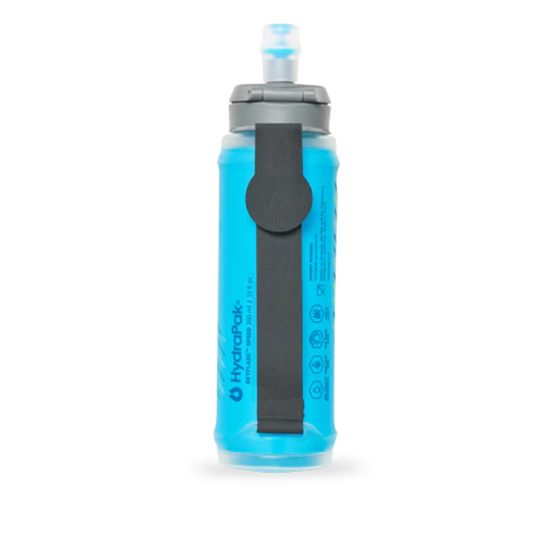 Hydrapak Skyflask Speed 350ml Collapsible Water Bottle - Lightweight & Leakproof for Hiking, Running & Outdoor Adventures