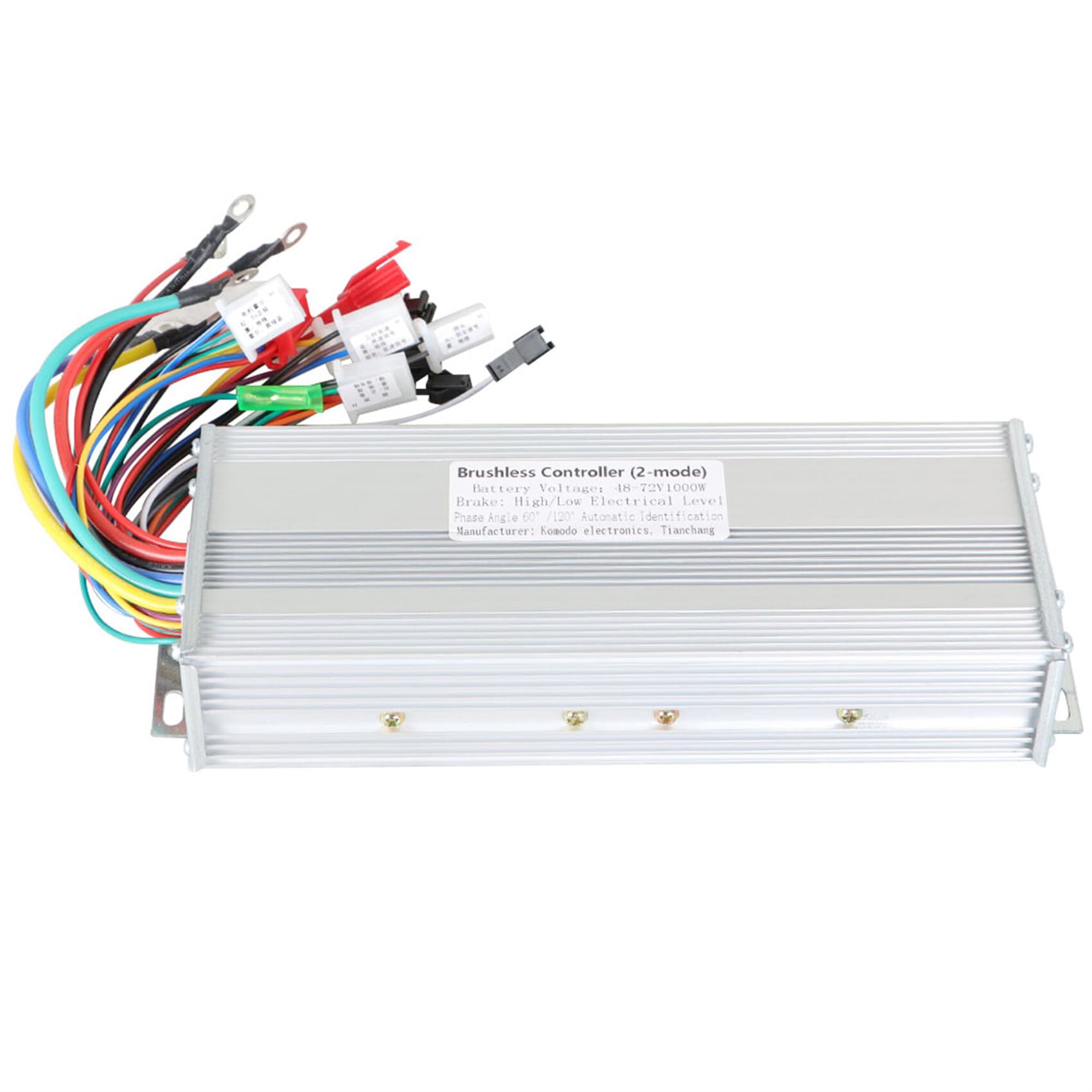 48-72V 1000W Brushless Motor Speed Controller for E-Bike & Scooter - High Performance DC Motor Controller Replacement - Perfect for Commuting, Off-Road Riding & DIY Electric Vehicle Projects