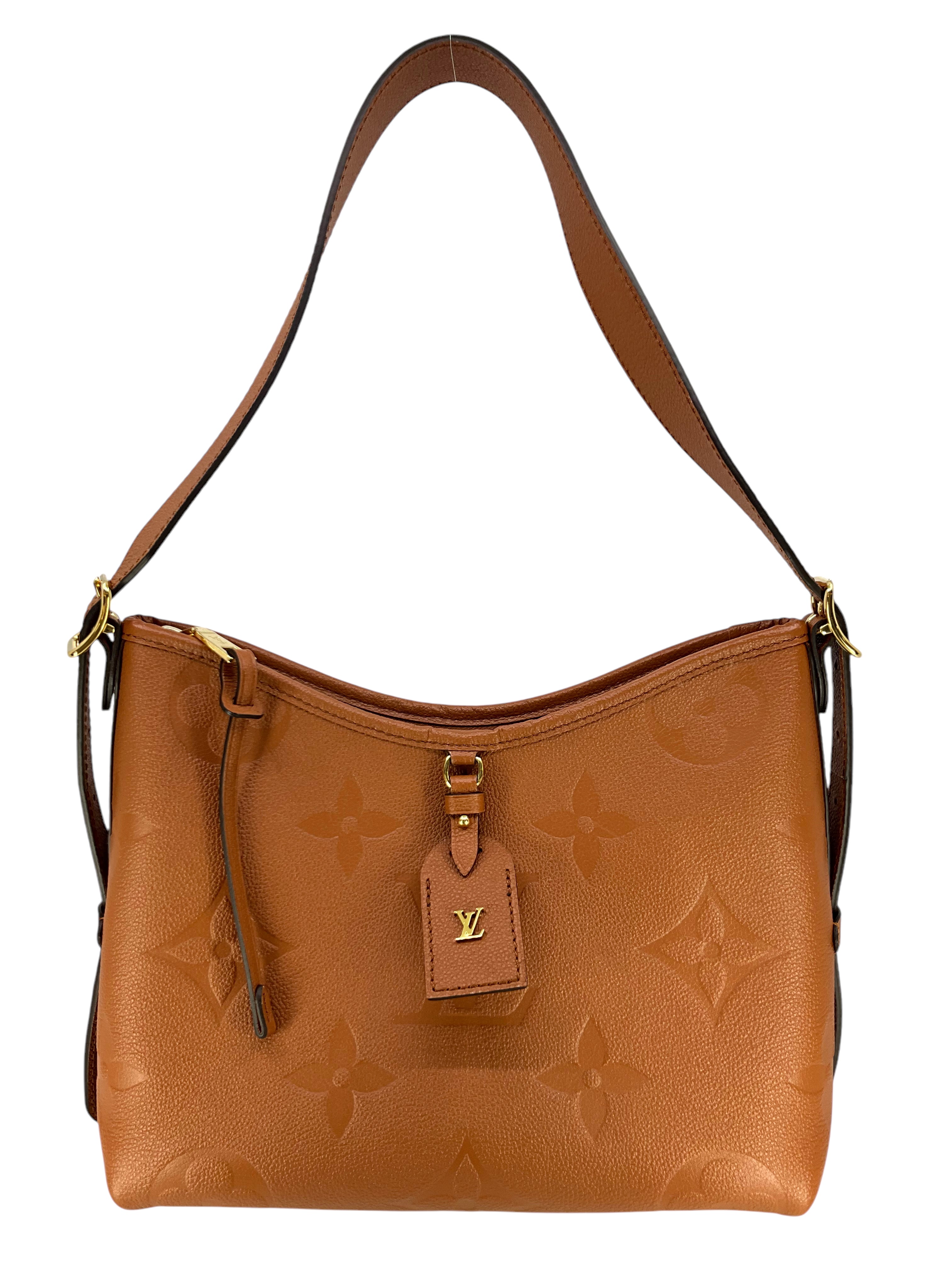 Authentic Louis Vuitton Giant Monogram Empreinte Leather Carryall PM Handbag - Luxury Tote for Women, Perfect for Work, Travel & Everyday Use
