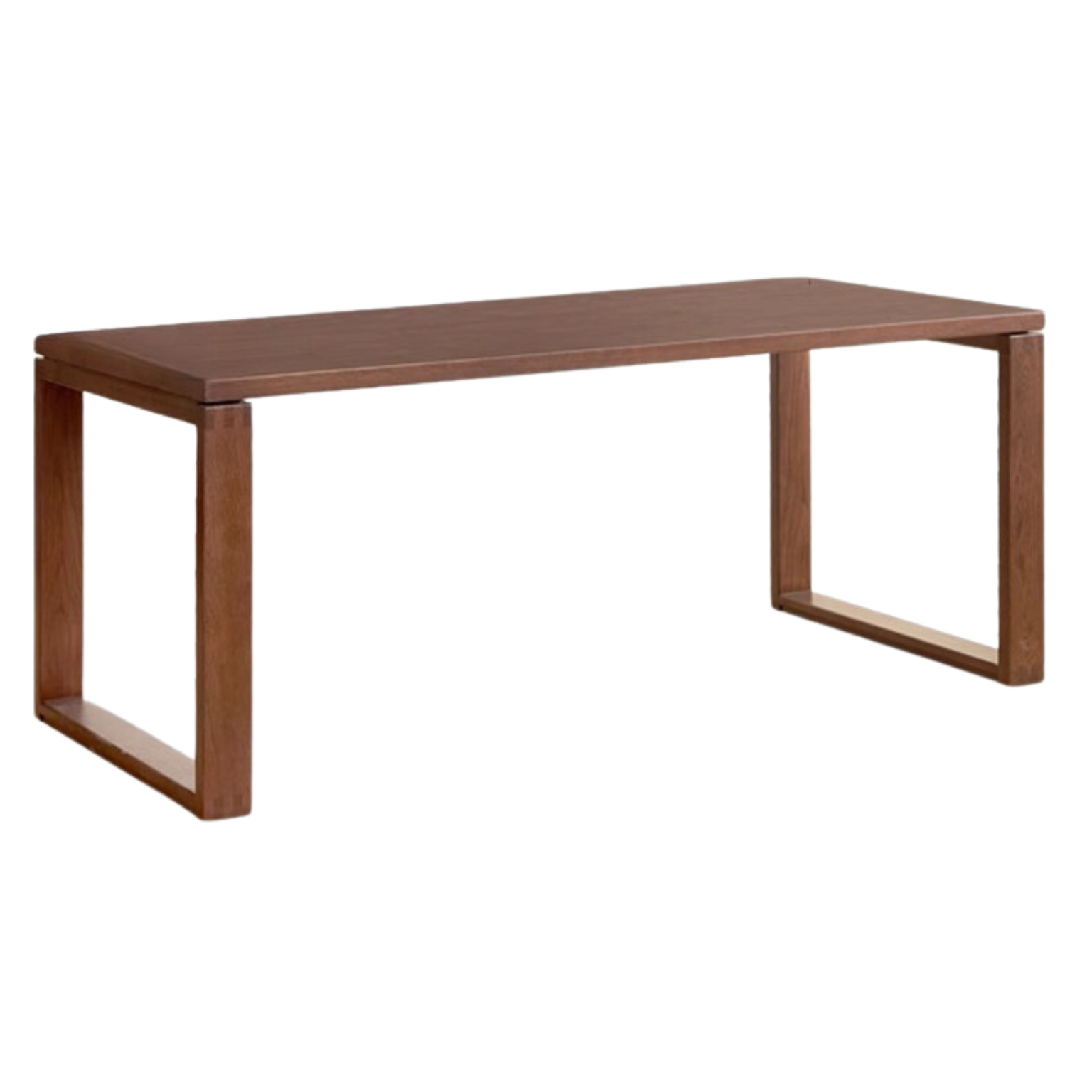 62.9*33.4*29.5 inch / 160*85*75 cm / Rich Dark Walnut color / Black walnut Dining table