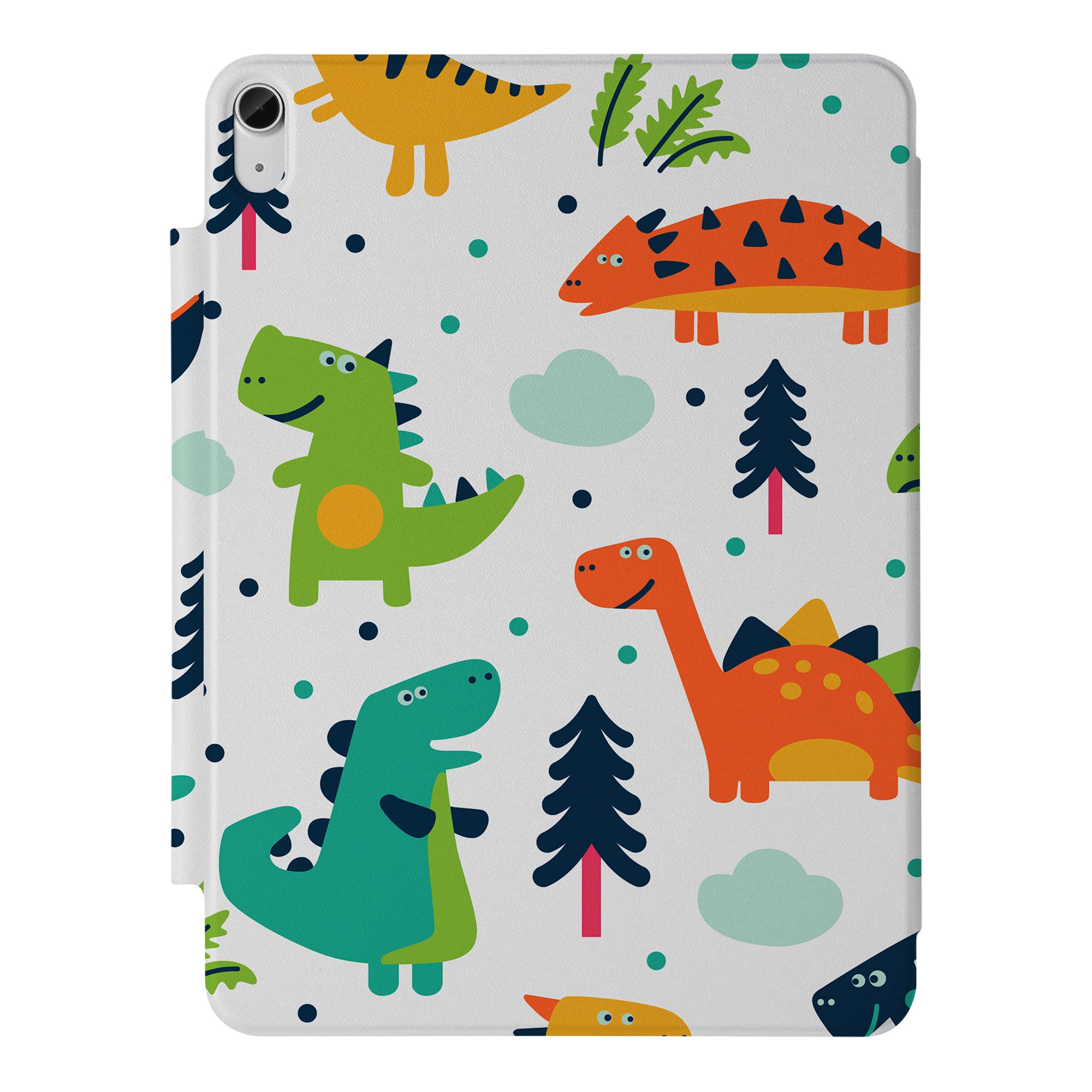 Premium iPad SlimFit Case with Dinosaur Design - Ultra Thin Protective Cover for iPad Pro/Air/Mini - Perfect for School, Work & Travel Accessories