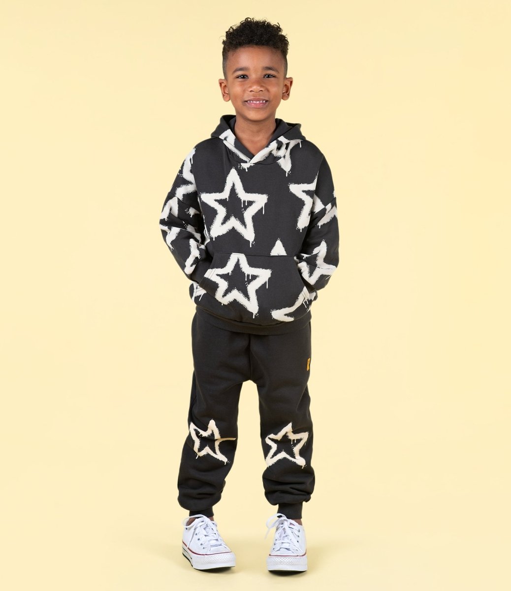 Rock Your Baby Stars Hoodie - Soft & Stylish Unisex Pullover for Kids & Toddlers - Perfect for Playdates, Family Outings & Cozy Loungewear