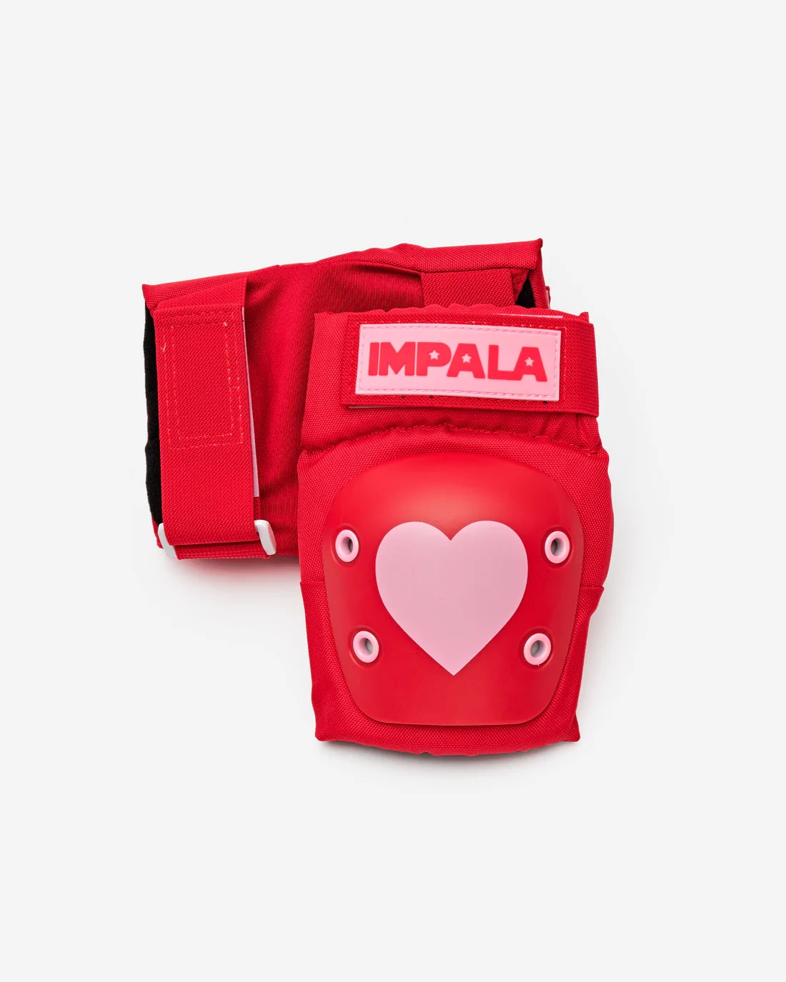 Impala Protective Gear Set - Red Hearts Design for Roller Skating, Skateboarding & Outdoor Sports - Durable Safety Equipment for Kids & Adults