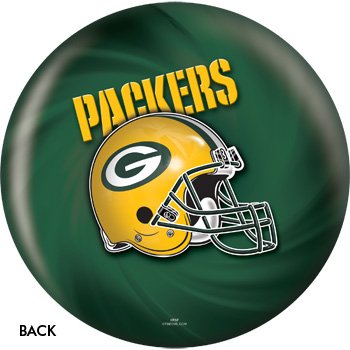 Official NFL Green Bay Packers Bowling Ball - Undrilled 10-Pound Strikeforce Bowling Ball for Professional & Casual Play - Perfect for Bowling Leagues, Gift Giving & Packers Fans