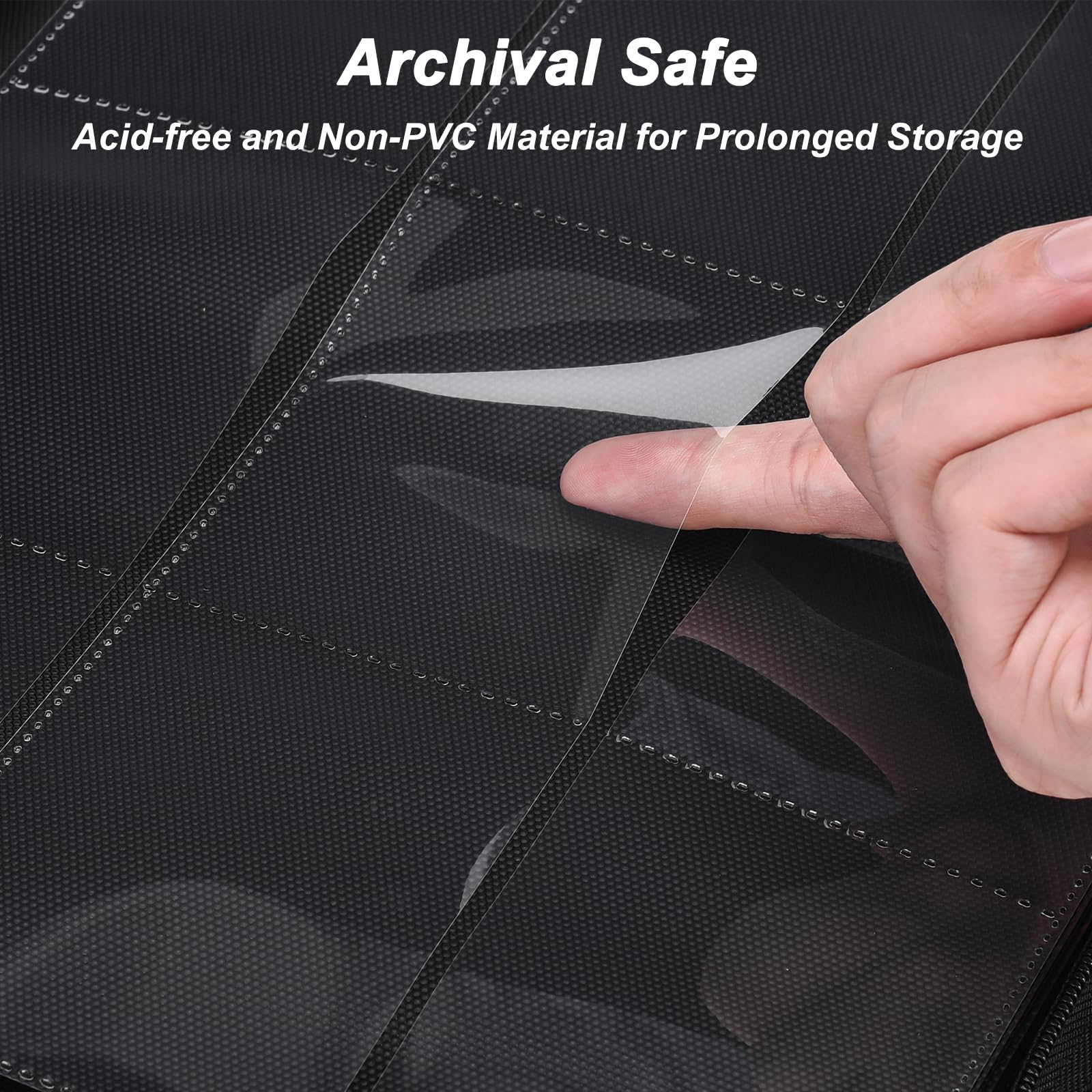 HerriaT 9-Pocket Trading Card Binder - Premium PU Leather Cover Holds 360 Cards | Durable Card Collection Album for YuGiOh, MTG, TCG, Pokemon, Sports Cards | Perfect for Gaming Tournaments & Card Collectors