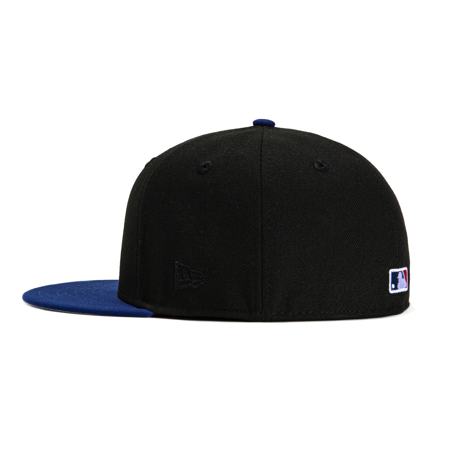 New Era 59Fifty Los Angeles Dodgers Upside Down Baseball Cap - Black & Royal Blue Adjustable Fitted Hat for Men & Women - Perfect for Baseball Games, Streetwear & Sports Fan Collections