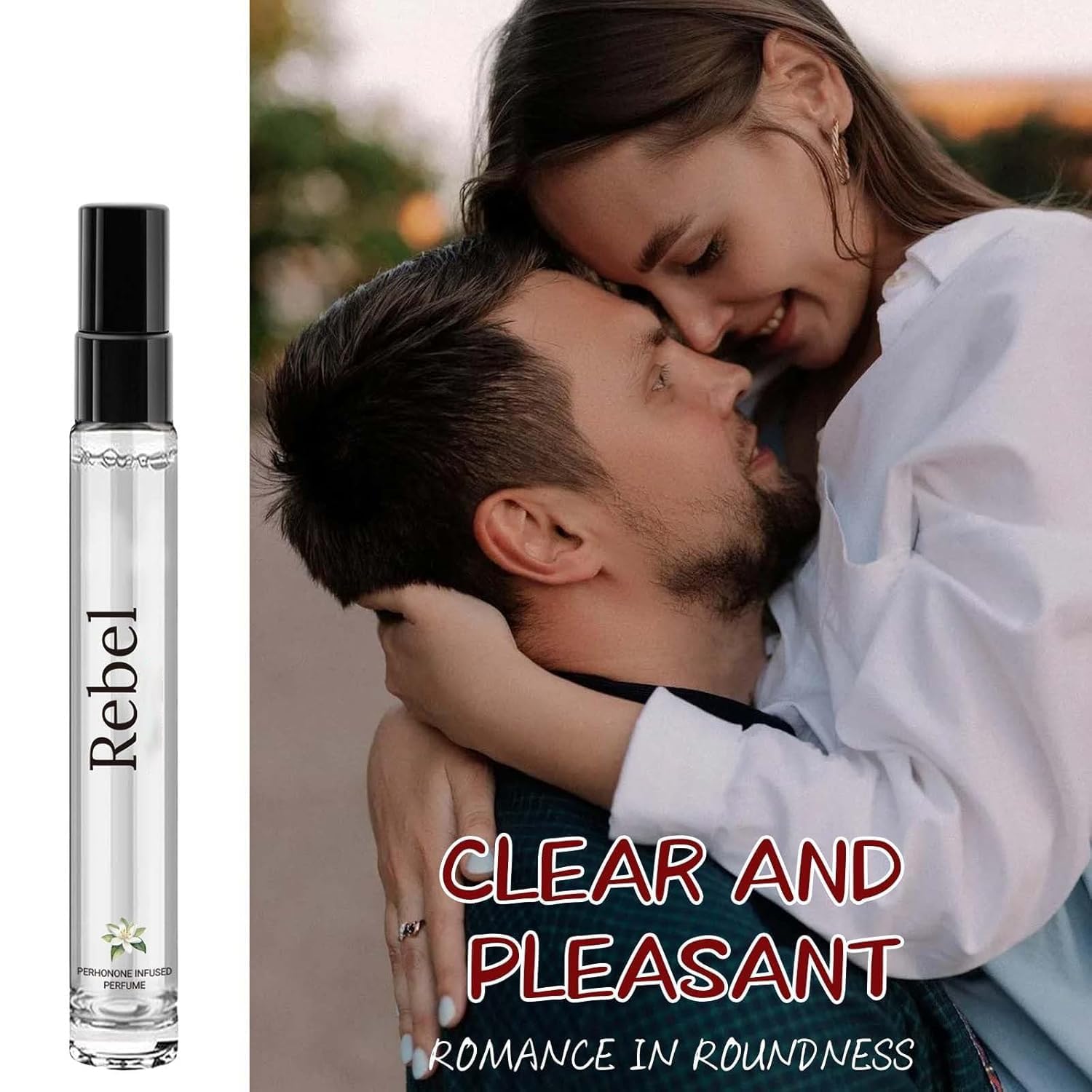 Rebel Pheromone Cologne for Men - Long Lasting Fragrance by Alloura (2PCS) | Attract Confidence & Enhance Charisma | Perfect for Dates, Nightlife & Special Occasions