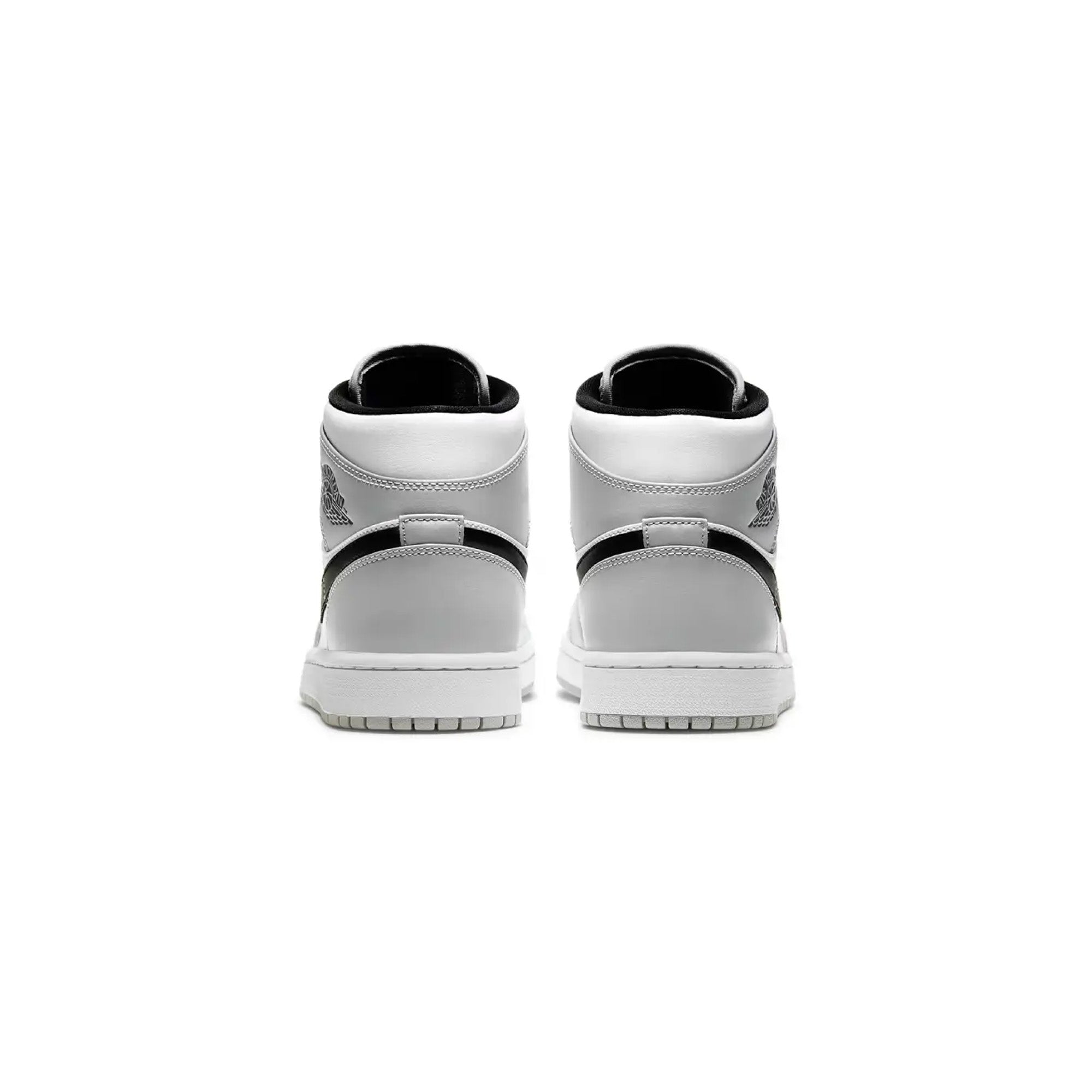 Air Jordan 1 Mid 'Light Smoke Grey' Basketball Shoes for Men - Retro Style Sneakers for Casual Wear, Street Fashion & Gym Workouts