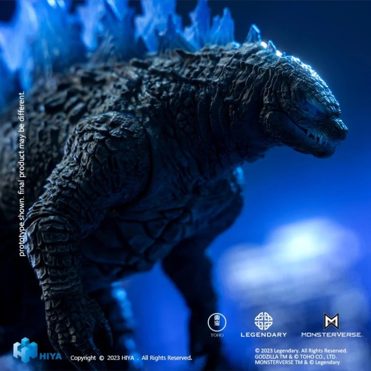Godzilla vs. Kong Heat Ray Godzilla Translucent Action Figure - Collectible Movie Toy for Display & Play | Perfect for Fans, Collectors & Home Decor