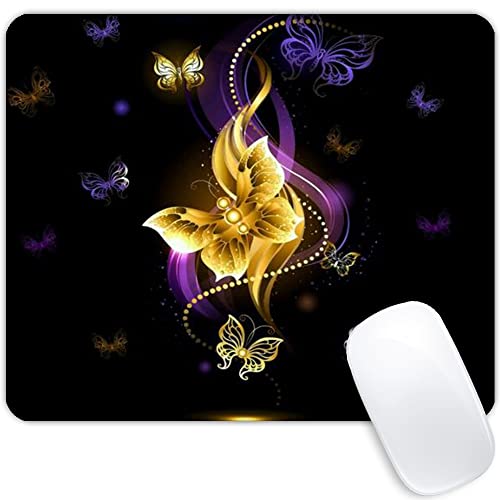 Purple Gold Butterfly