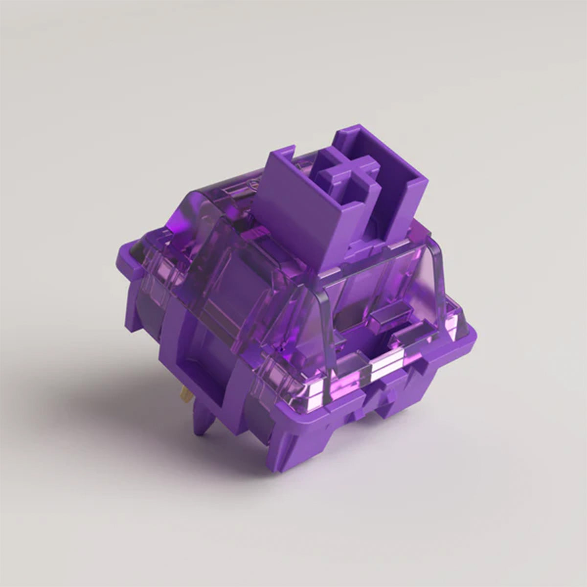 Akko V3 Lavender Purple Pro Tactile Switches - 45pcs for Mechanical Keyboards | Smooth Typing & Gaming Experience | Perfect for Office, Gaming & Programming