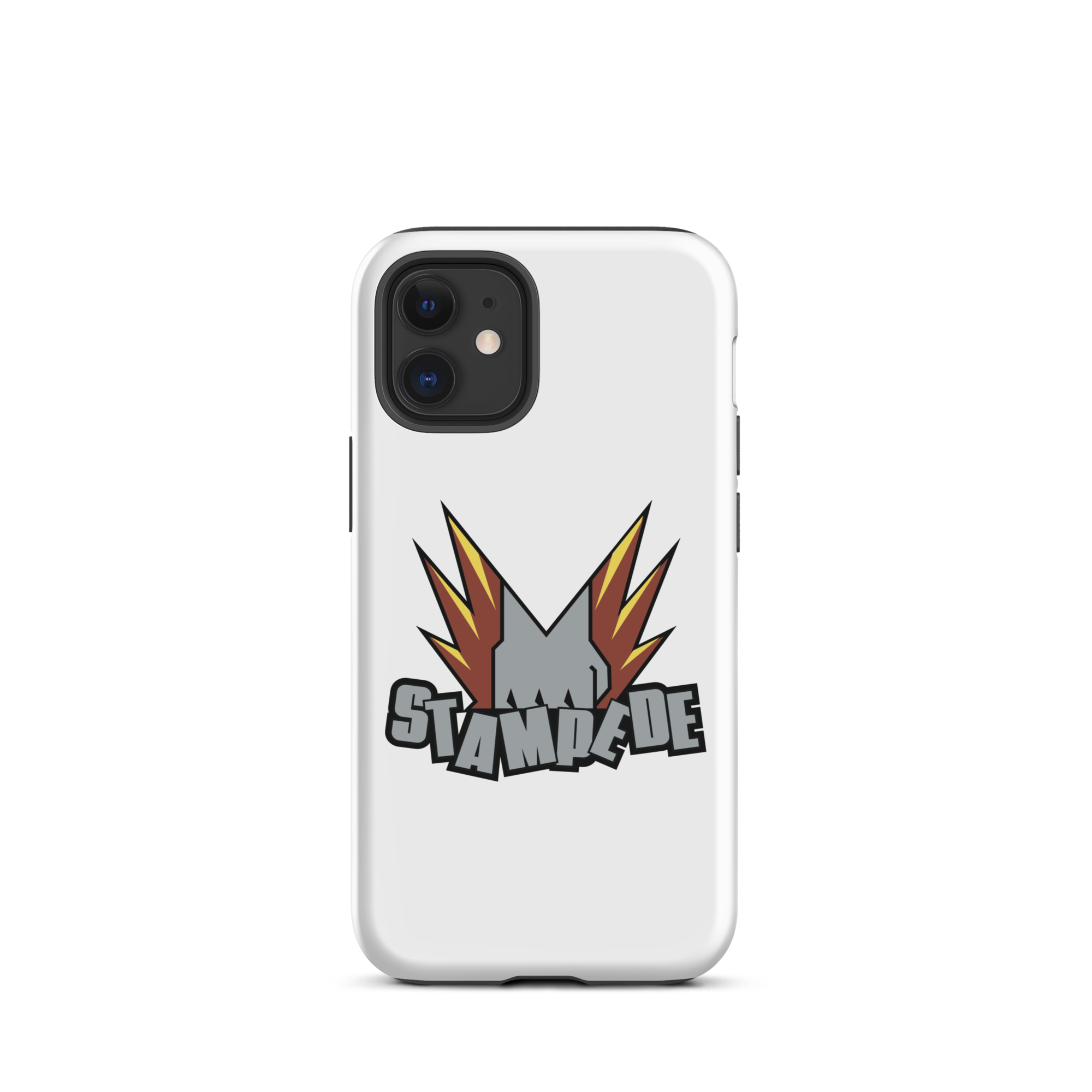 Zoo Jitsu Fighters Stampede Durable Shockproof iPhone Case - Perfect for Outdoor Adventures & Extreme Sports Protection