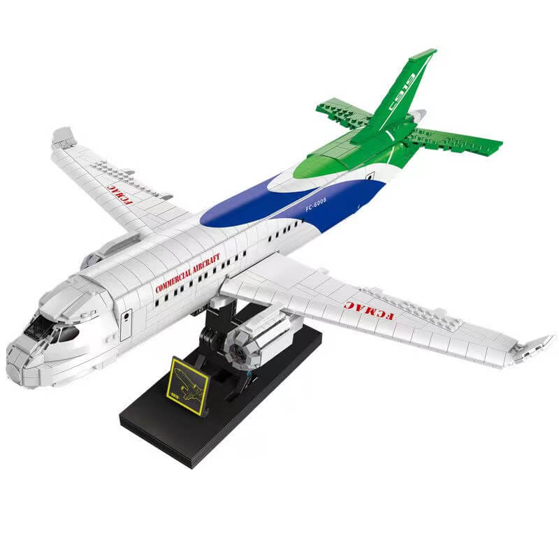 Forange FC6008 Remote Control Airplane - High Speed RC Drone for Kids & Adults, Outdoor Flying Toy with LED Lights for Night Play, Perfect for Backyard, Park & Beach Fun