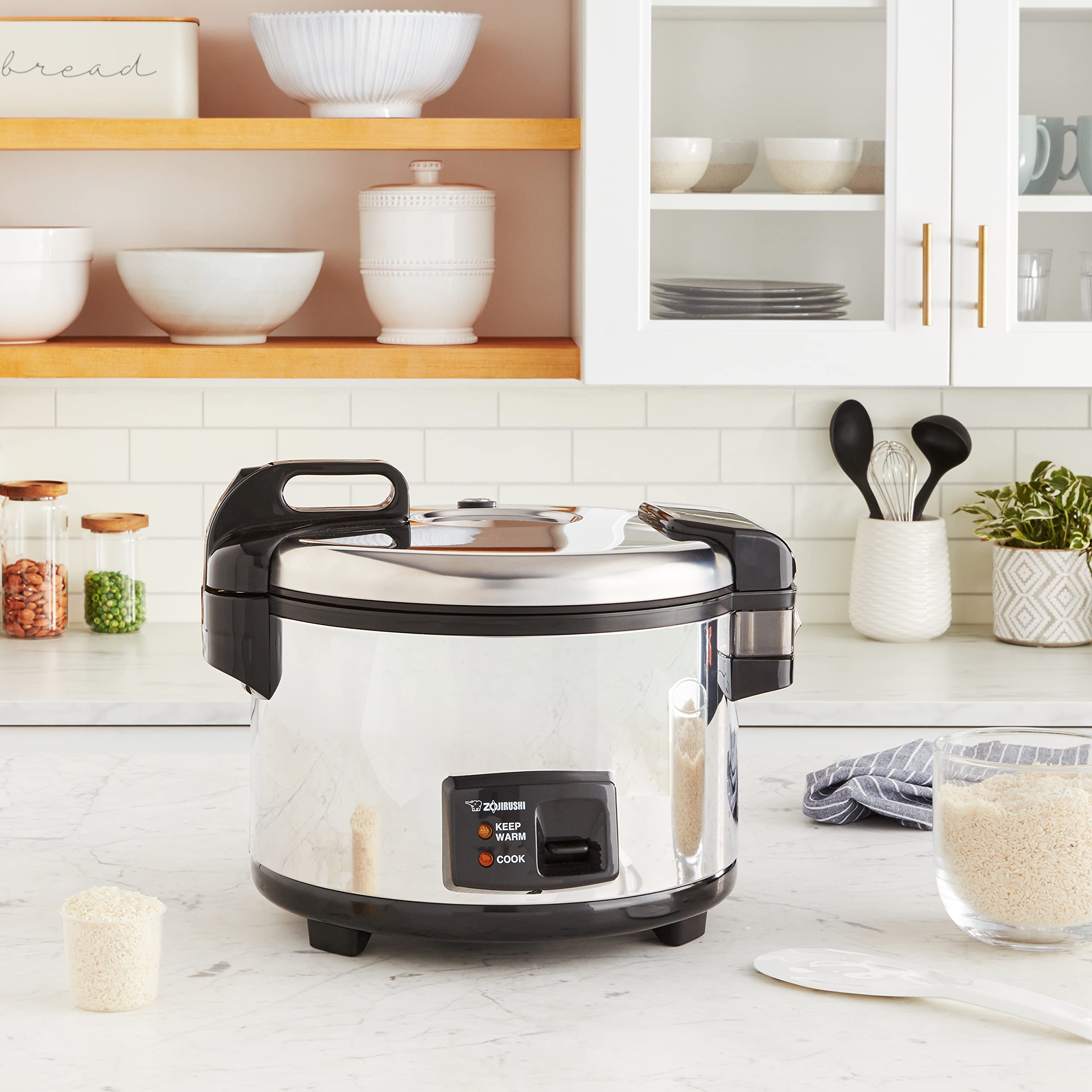 Zojirushi 20-Cup Commercial Rice Cooker & Warmer - Perfect for Restaurants, Catering & Large Family Gatherings