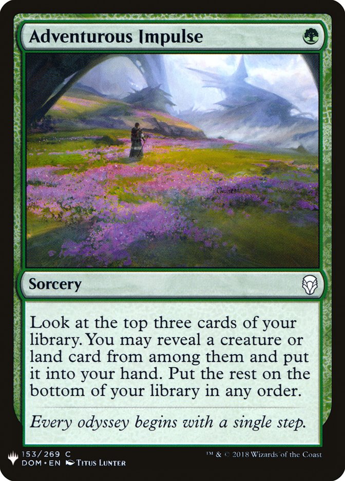 Adventurous Impulse Mystery Booster Pack - Collectible Trading Cards for MTG Players | Perfect for Game Nights, Tournaments & Gift Giving