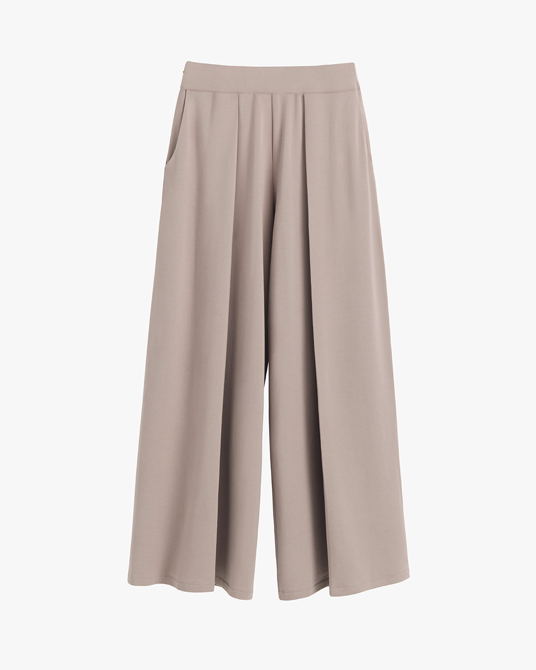 French Terry Pleated Pants for Women - Soft & Comfortable High Waist Lounge Pants - Perfect for Yoga, Travel & Relaxation at Home