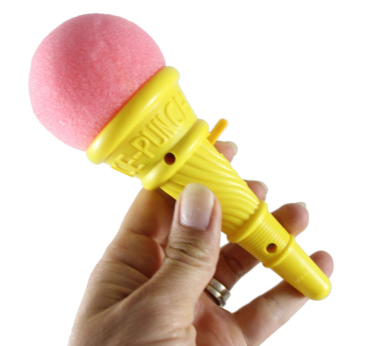 Bulk 12 Small Ice Cream Cone Shooter Popper Toys - Foam Ball Launcher Fun Novelty Party Favors for Kids Birthday, Carnival & Summer Outdoor Games