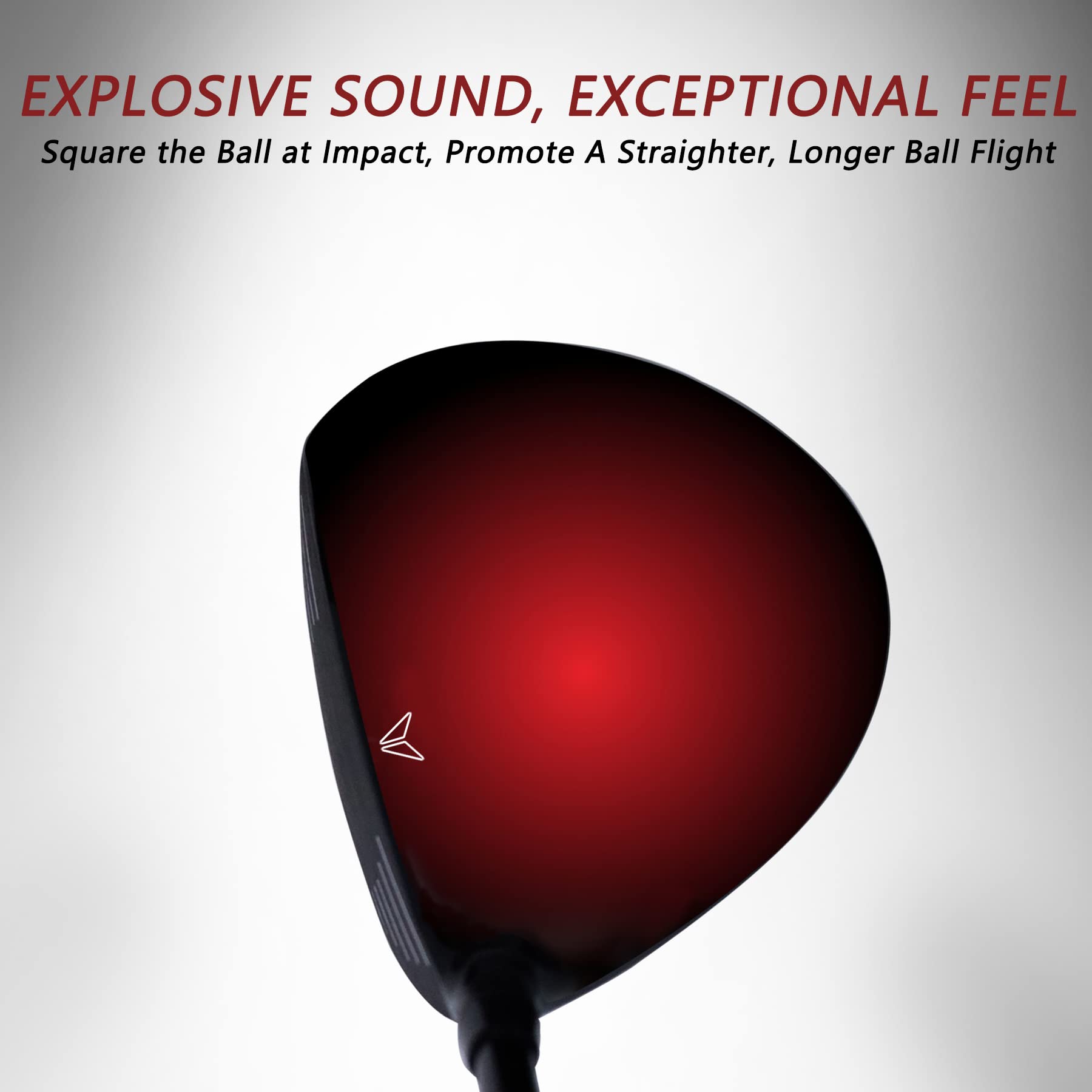 Premium Titanium Golf Driver for Right Handed Players - 10.5° Loft, 45