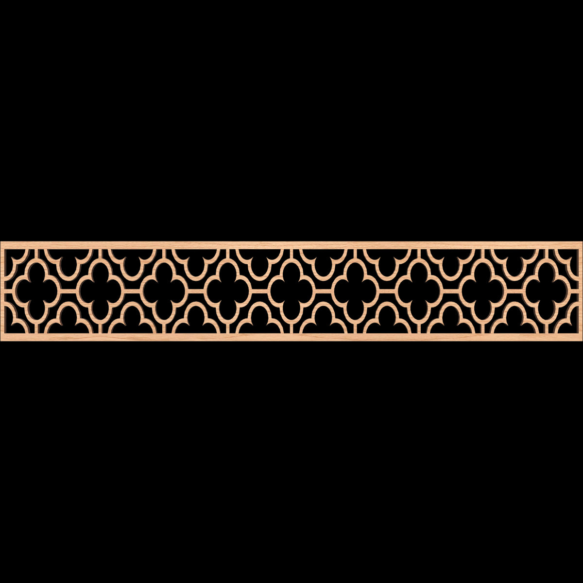 Chicago Fretwork Moulding - Decorative Wood Trim for Home & Furniture | Perfect for DIY Projects, Wall Paneling, and Cabinet Accents