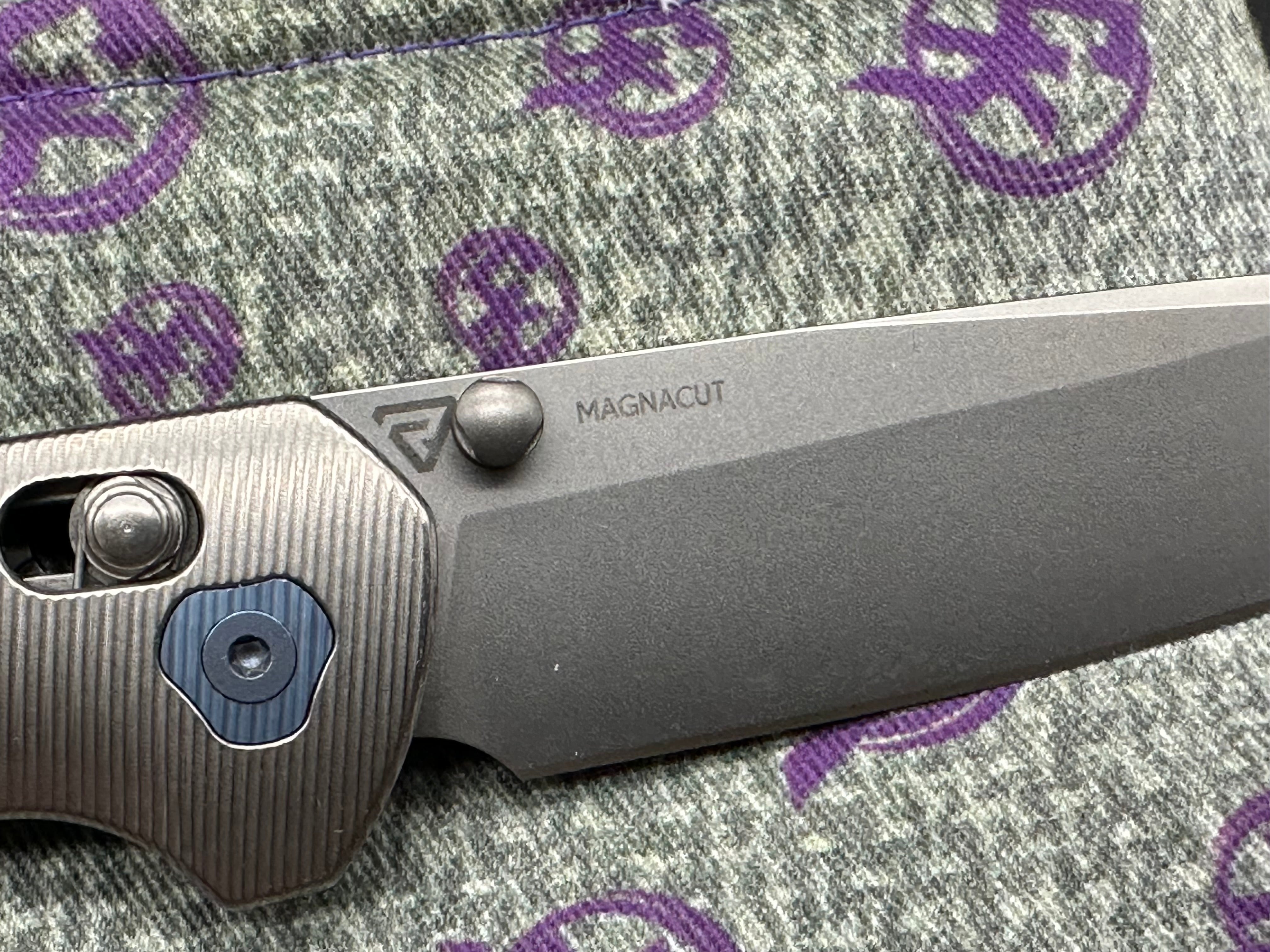 Premium Tactical Titanium Pocket Knife with Magnacut Blade - Durable EDC Folding Knife for Outdoor Camping, Hiking & Survival Gear