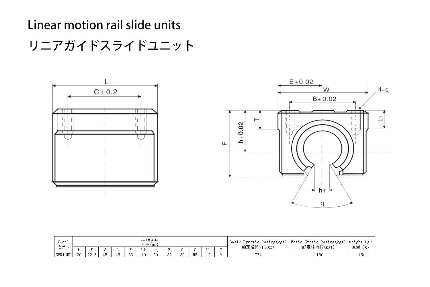 TEN-HIGH SBR16 1000mm Linear Guide Rail - High Precision Linear Motion Slide Rails for CNC Machines, 3D Printers & Industrial Automation - Perfect for DIY CNC Routers, Laser Cutters & Robotics Projects (1 Rail)