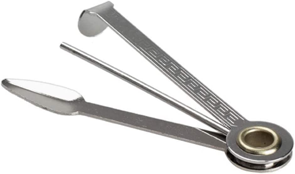 3 in 1 Stainless Steel Smoking Pipe Cleaning Kit - M6C3 Pipe Reamer, Tamper & Cleaner Tool Set for Tobacco & Herbal Pipes | Perfect for Daily Maintenance & Deep Cleaning