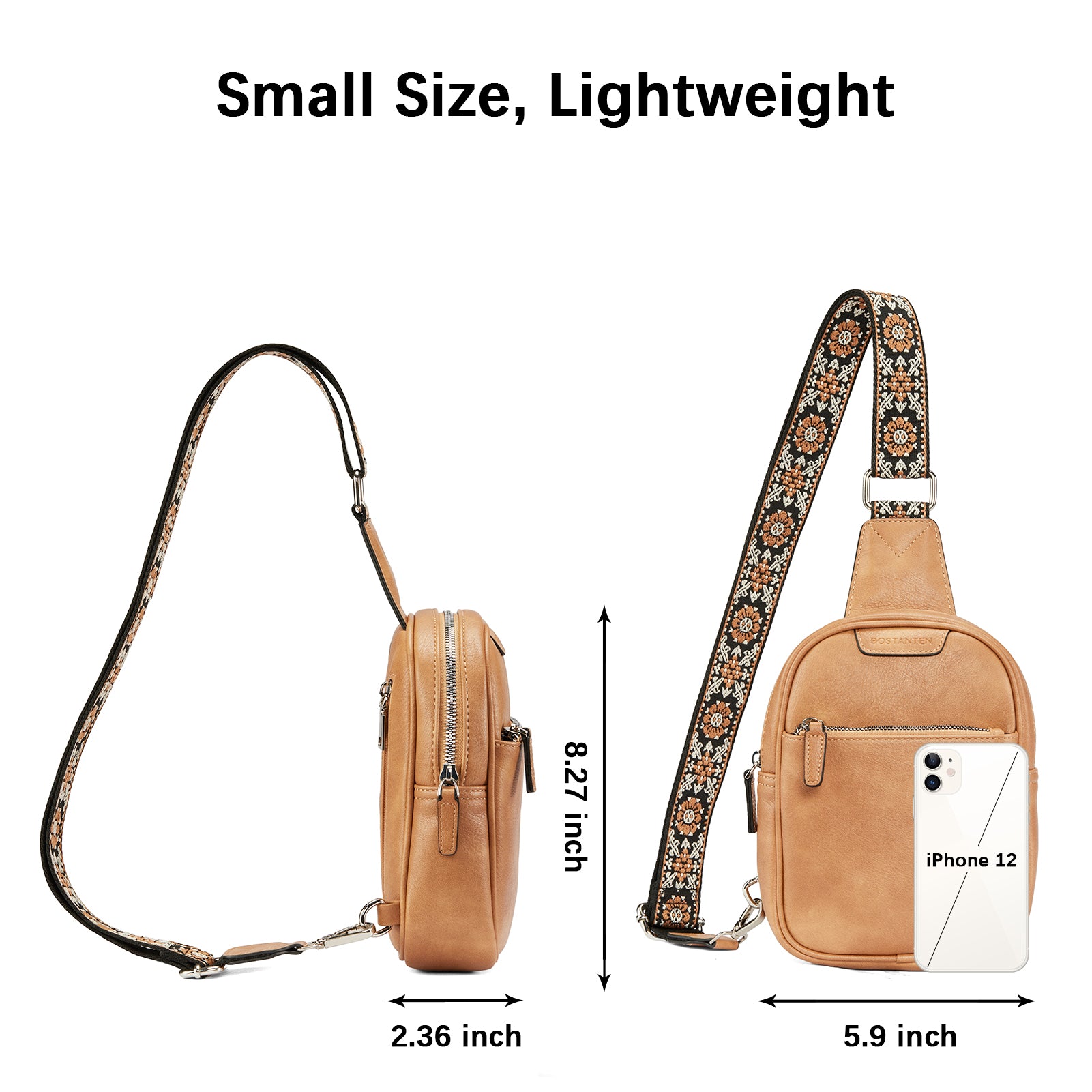 Stylish Aurora Anti-Theft Bohemian Crossbody Bag for Women - Secure & Fashionable Shoulder Strap Purse - Perfect for Travel, Shopping & Daily Use