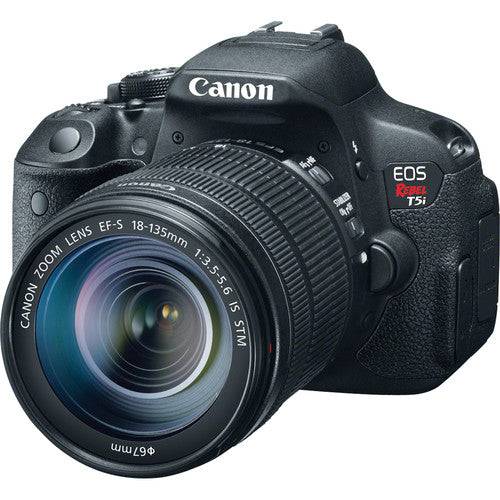 Canon EOS Rebel T5i / 800D & T7i 18MP DSLR Camera with 18-135mm USM Lens Kit - Professional Photography for Travel, Portraits & Events