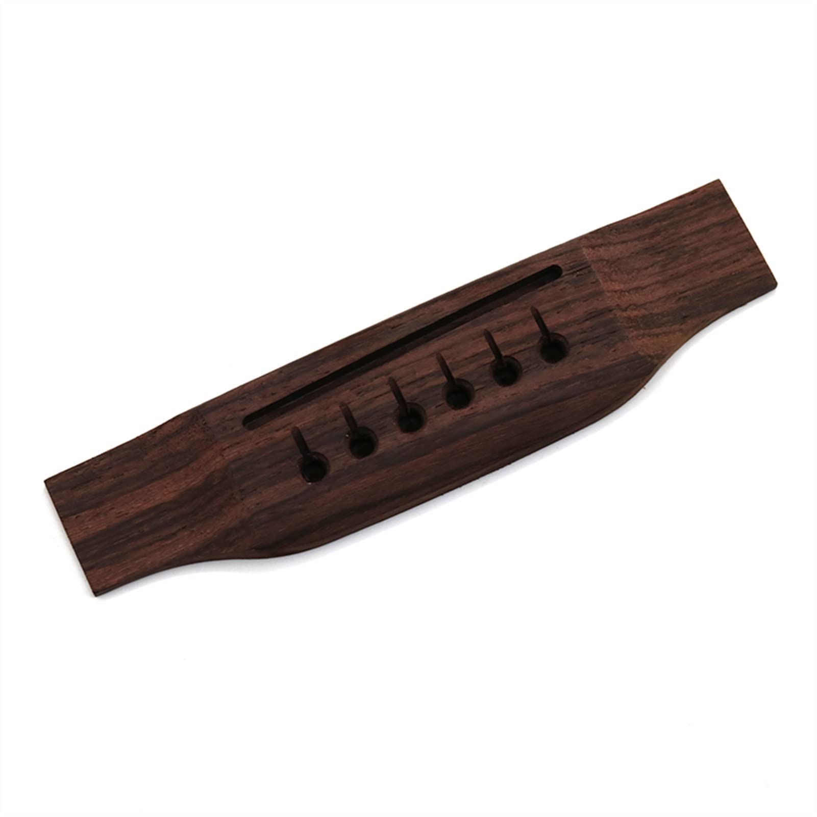 Rosewood Folk Guitar Bridge - Universal Piano Code Bridge for Electric & Acoustic Guitars - Premium Guitar Accessories for String Replacement & Repair - Ideal for Home Studio & Live Performances