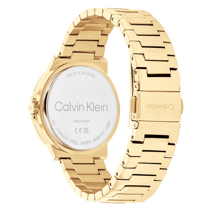 CALVIN KLEIN Vivacious Gold-Tone Stainless Steel Watch 25100023 - Elegant Women's Dress Watch for Office, Party & Special Occasions