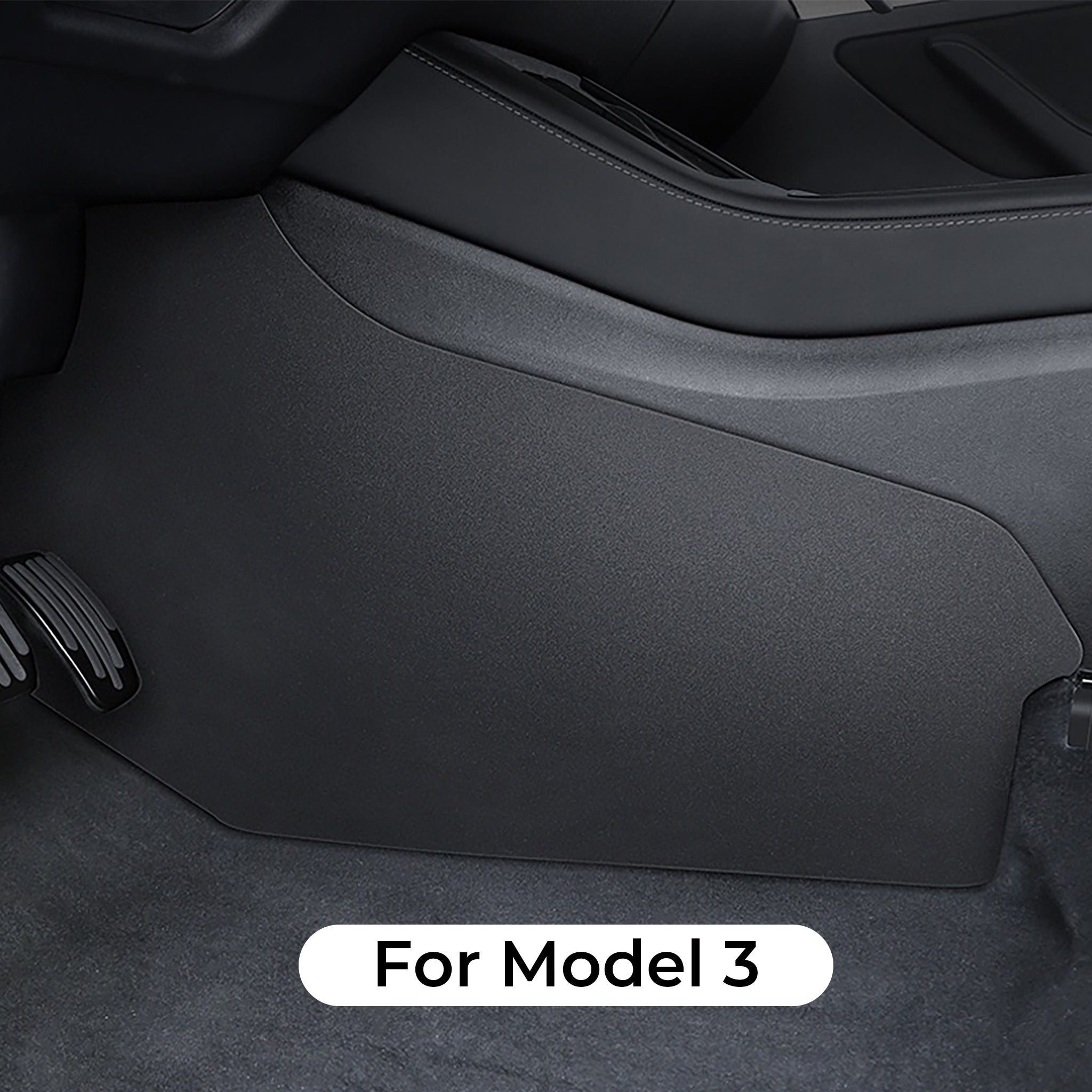Custom Center Console Side Protectors for Tesla Model Y & Model 3 – Durable, Eco-Friendly ABS Plastic, Perfect Fit Accessories for Car Interior Protection & Organization