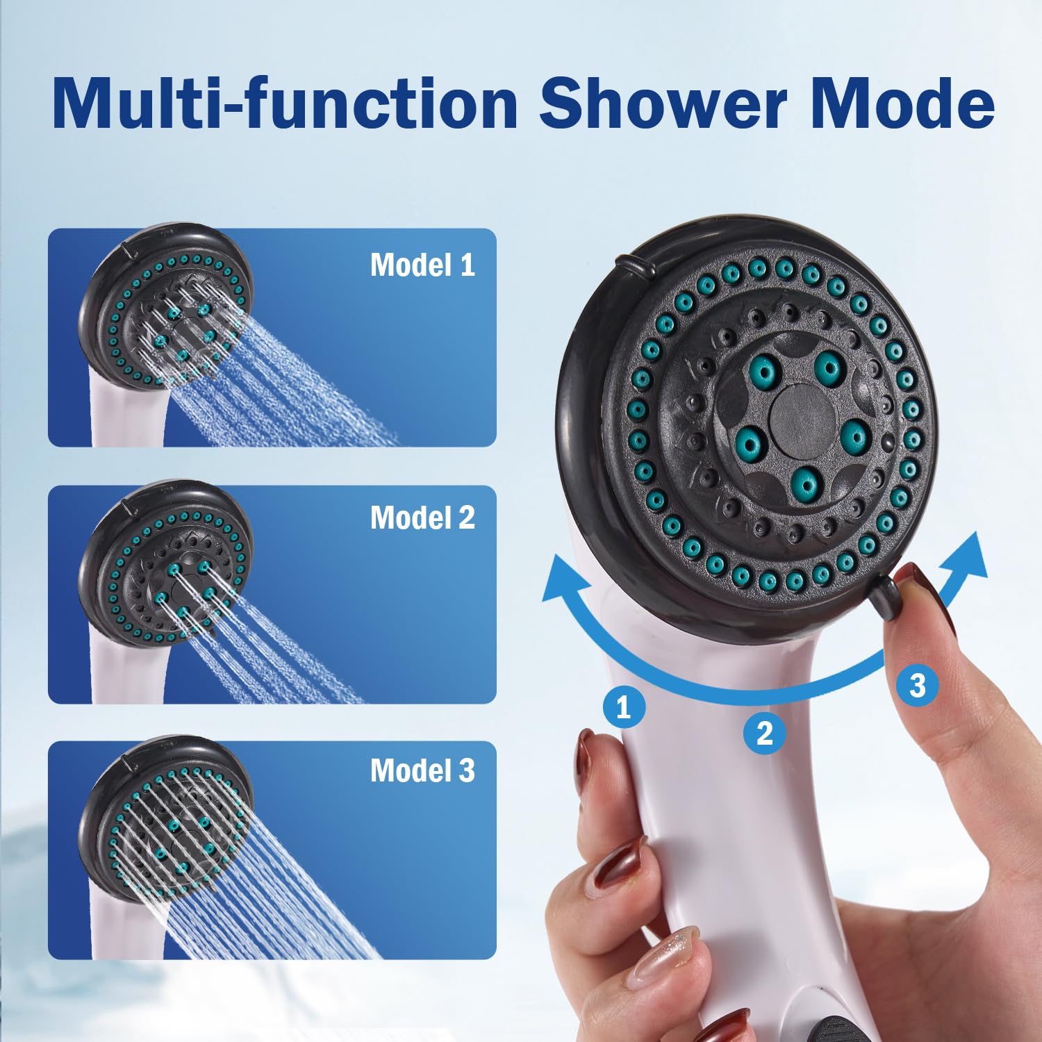 Portable Tankless Water Heater 1.58 GPM - Instant Gas Propane Hot Water Heater with Handle for RV, Camping, Cabins, Barns | Outdoor Shower, Washing Dishes & Emergency Hot Water Supply