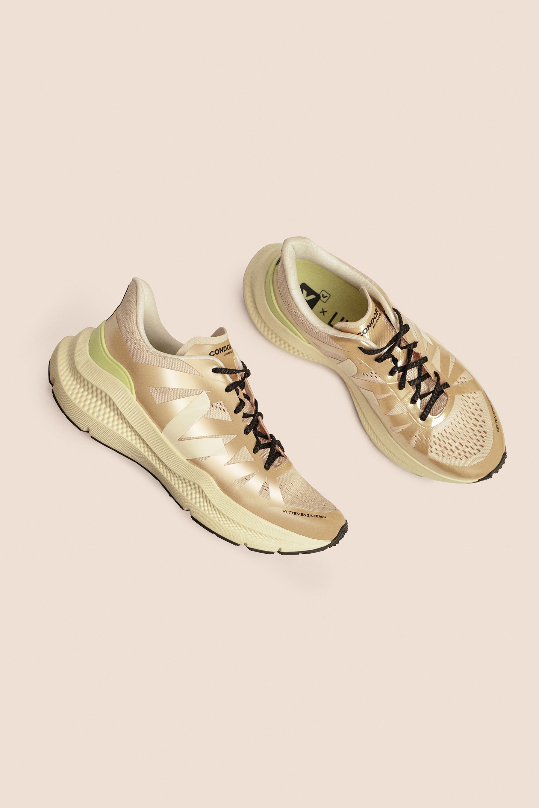 Condor 3 Engineered Mesh Golden Dusk Running Shoes - Lightweight Breathable Athletic Sneakers for Men & Women - Perfect for Jogging, Gym Workouts & Outdoor Activities