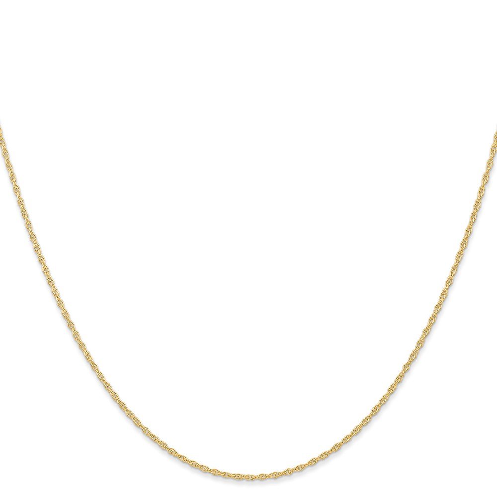 14K Gold 0.95mm Carded Cable Rope Chain Necklace - 20 Inches (50.8cm) Length, Durable & Hypoallergenic Jewelry for Women & Men - Perfect for Everyday Wear, Layering & Gift Giving