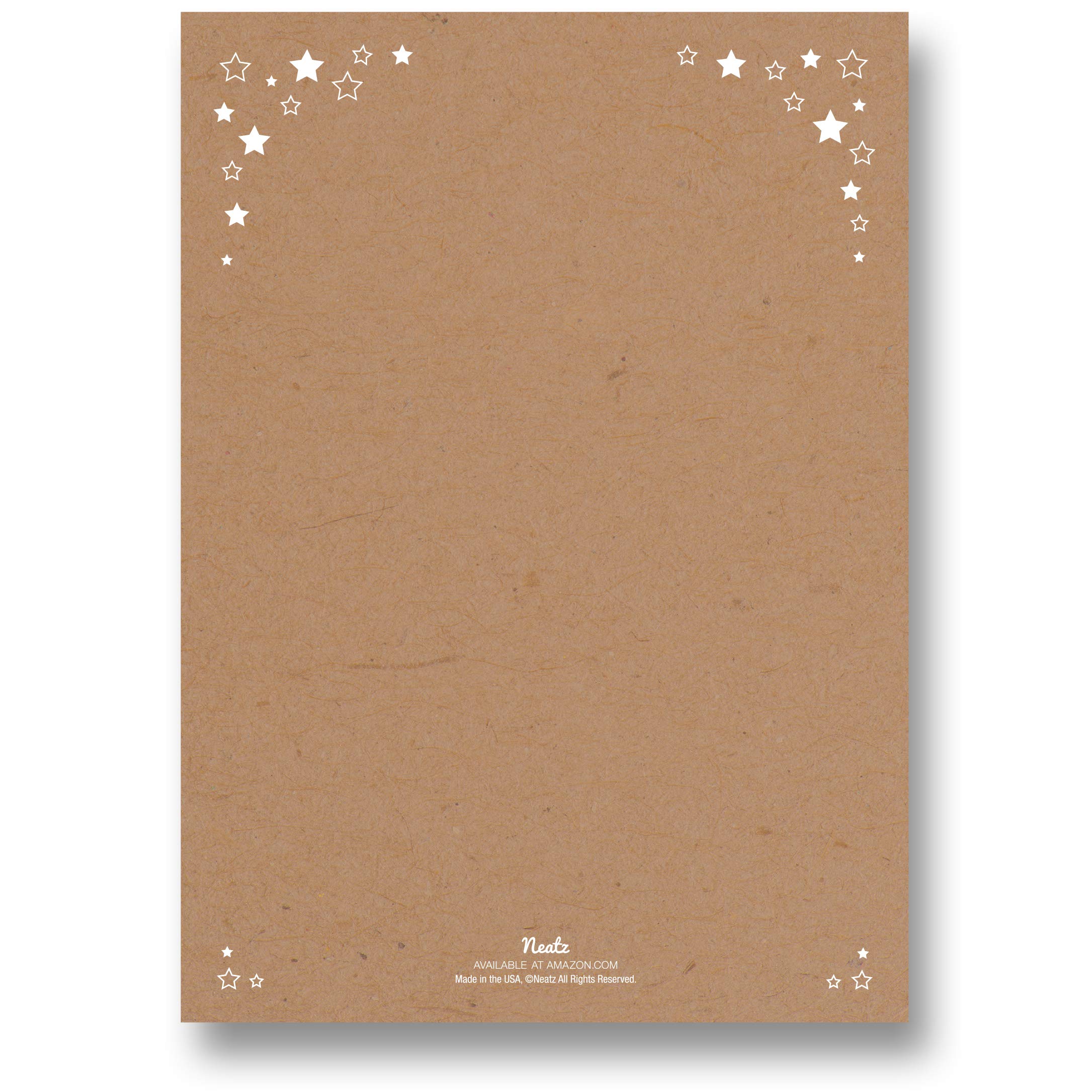 Neatz 50 Rustic Baby Shower Prediction & Advice Cards - Gender Neutral for Boys or Girls | Baby Shower Games, Decorations & Party Favors | Perfect for Baby Showers, Gender Reveals & New Parent Celebrations