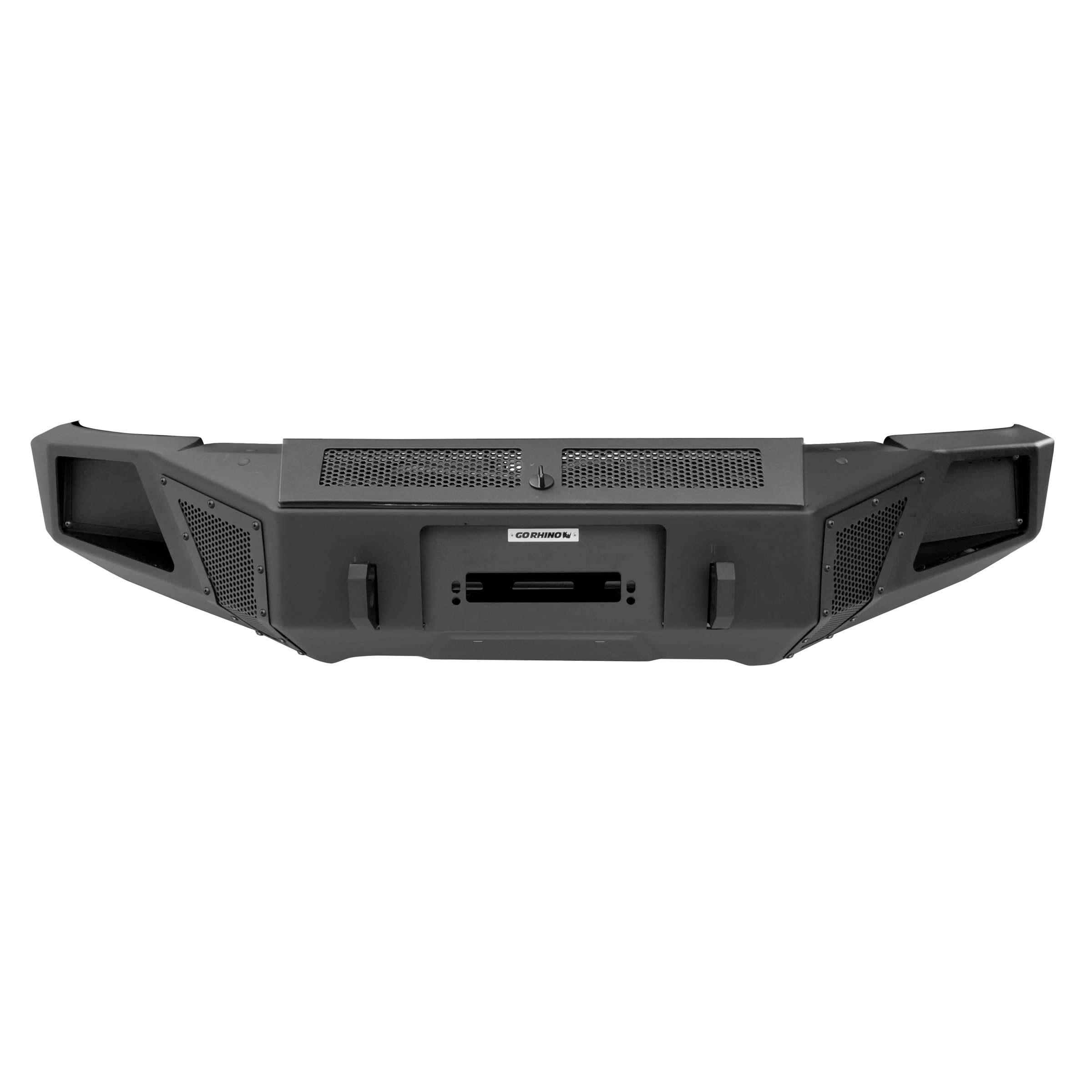 Go Rhino 24395T BR5.5 Textured Black Front Bumper Replacement for Trucks & SUVs - Heavy Duty Off-Road Protection & Stylish Upgrade