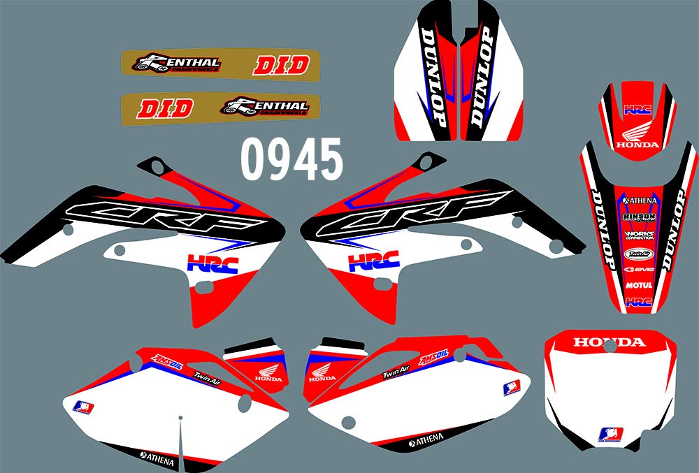Custom Honda CRF150R Motorcross Decals & Stickers Kit - Durable Vinyl Graphics for 2007-2018 Models | Perfect for Racing, Trail Riding & Bike Customization